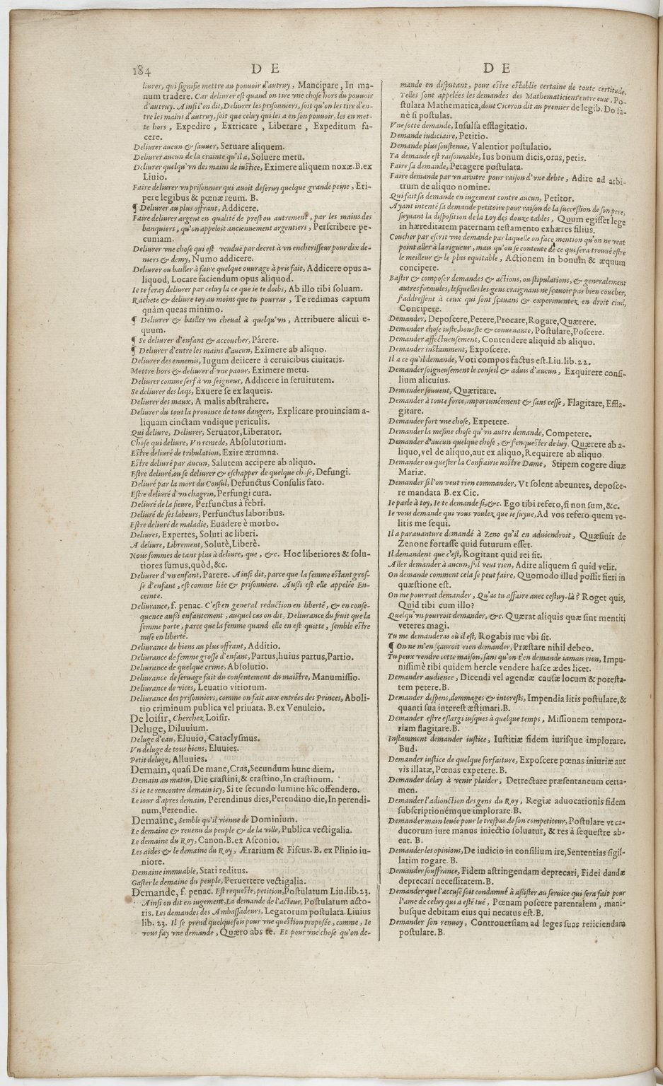 1606 - David Douceur - Trésor de la langue française - BnF