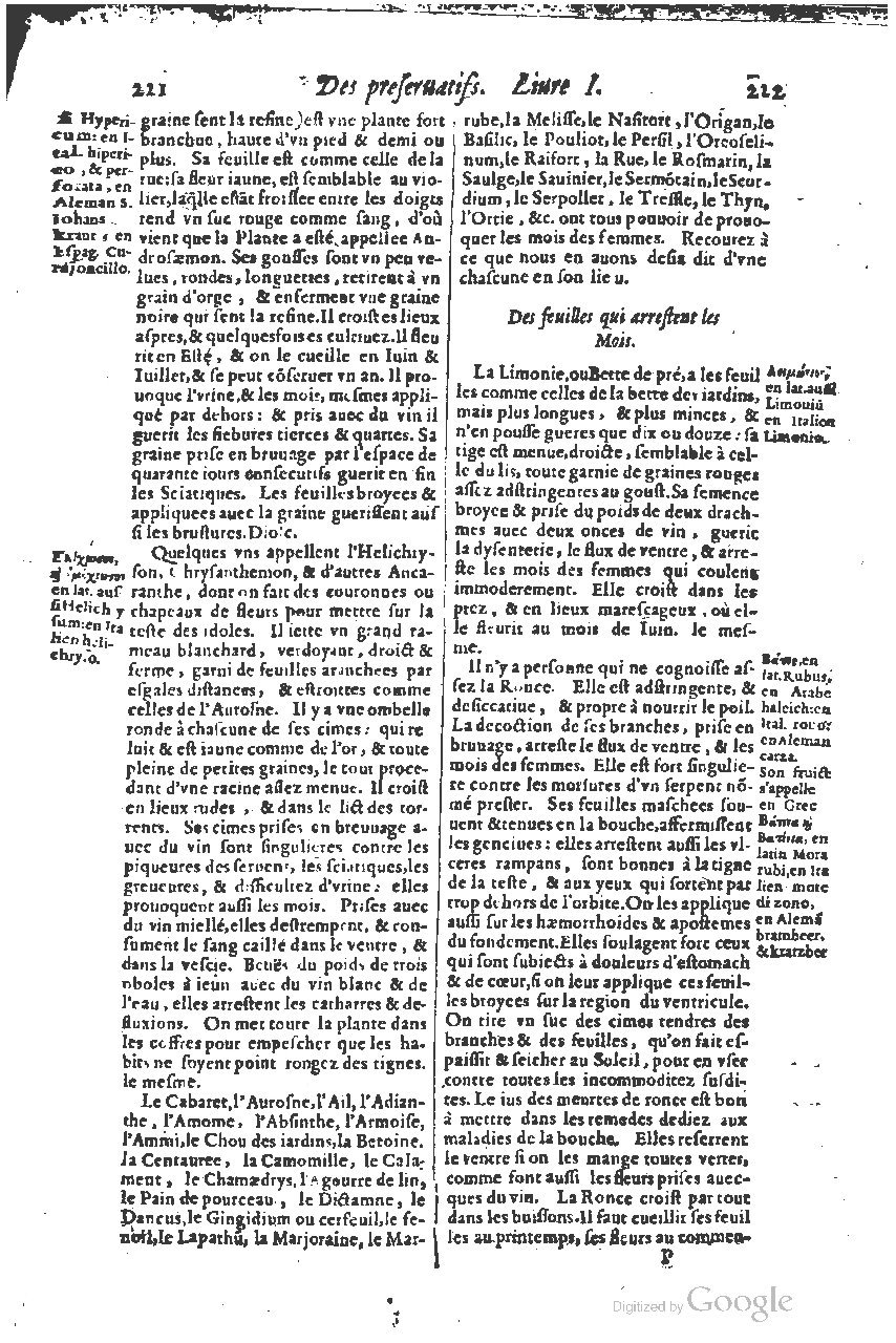 1616 - Étienne Gamonet - Grand trésor ou dispensaire - BSB Munich