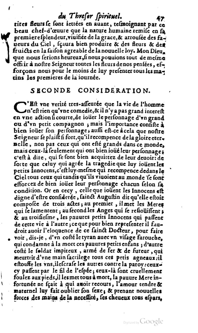 1637 - s.n. - Trésor spirituel des âmes religieuses - BM Lyon