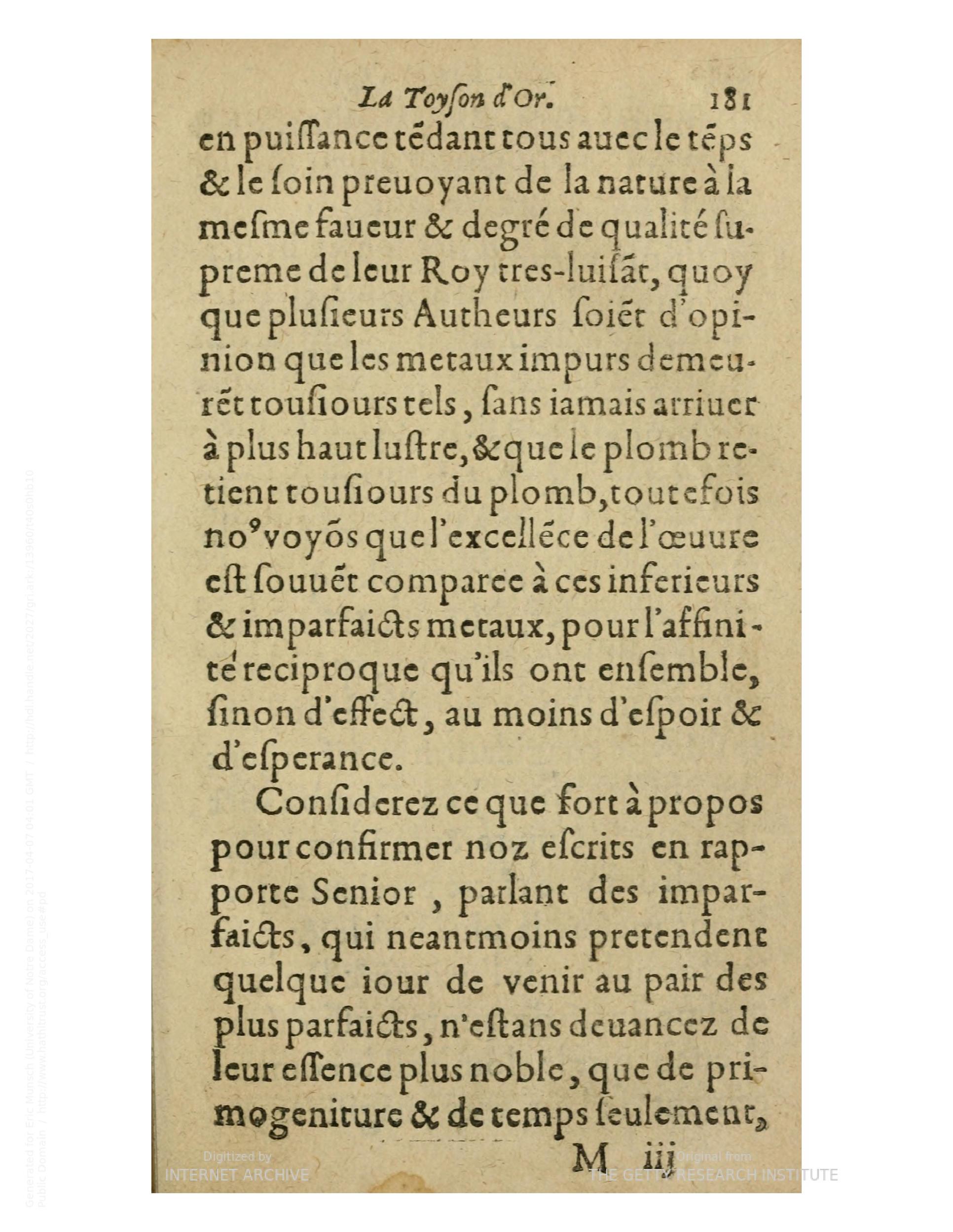 1612 - Charles Sevestre - Toison d’or ou la fleur des trésors - Getty Research Institute