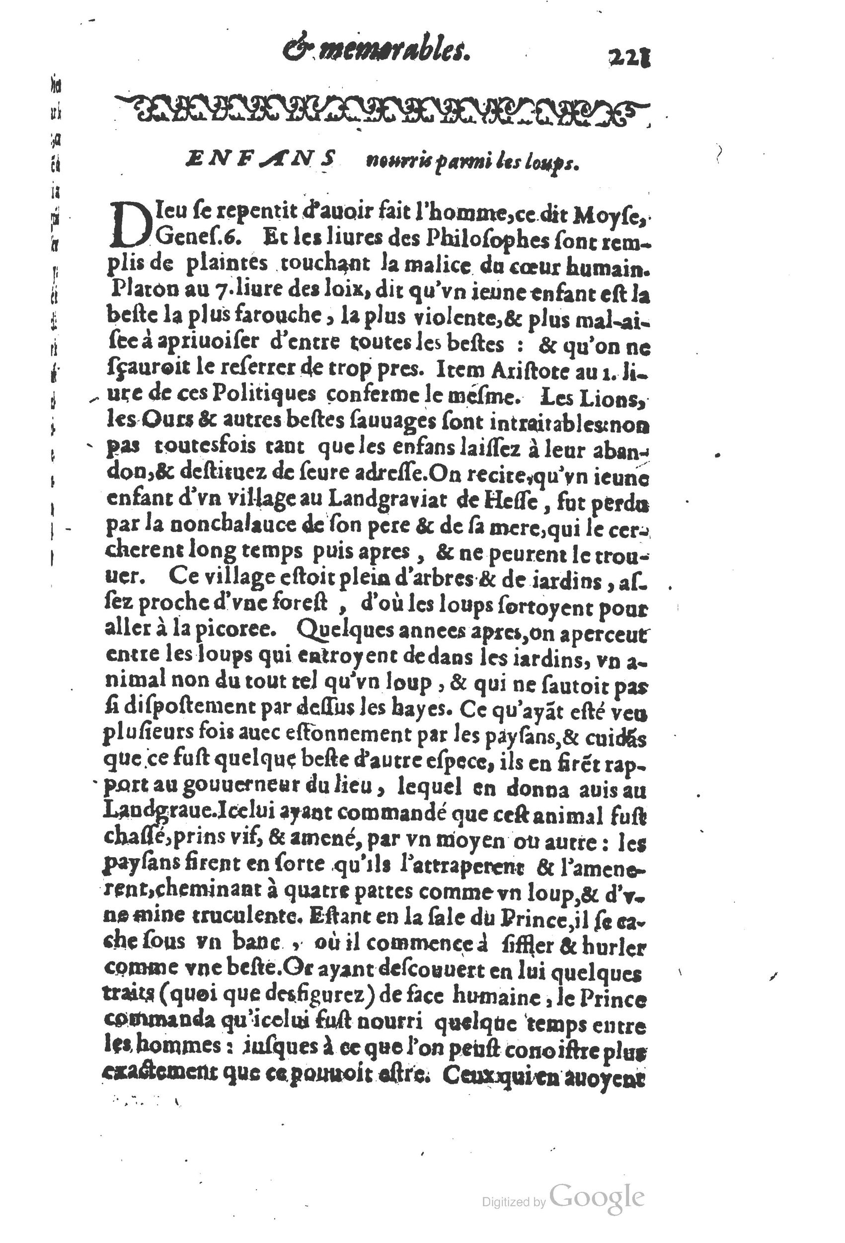 1610 - Paul Marceau - Trésor d’histoires admirables et mémorables - Princeton