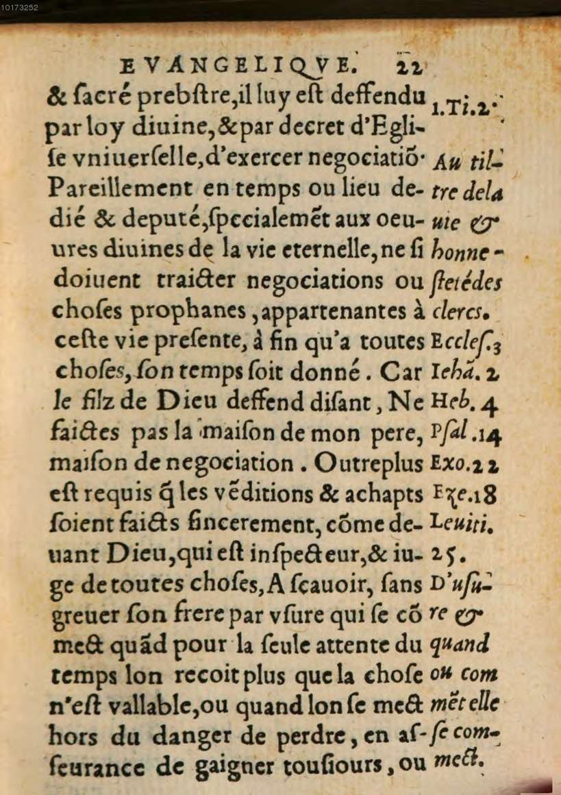 1548 - René Avril et Vivant Gaulterot - Perle précieuse évangélique et Trésor divin - BSB Munich