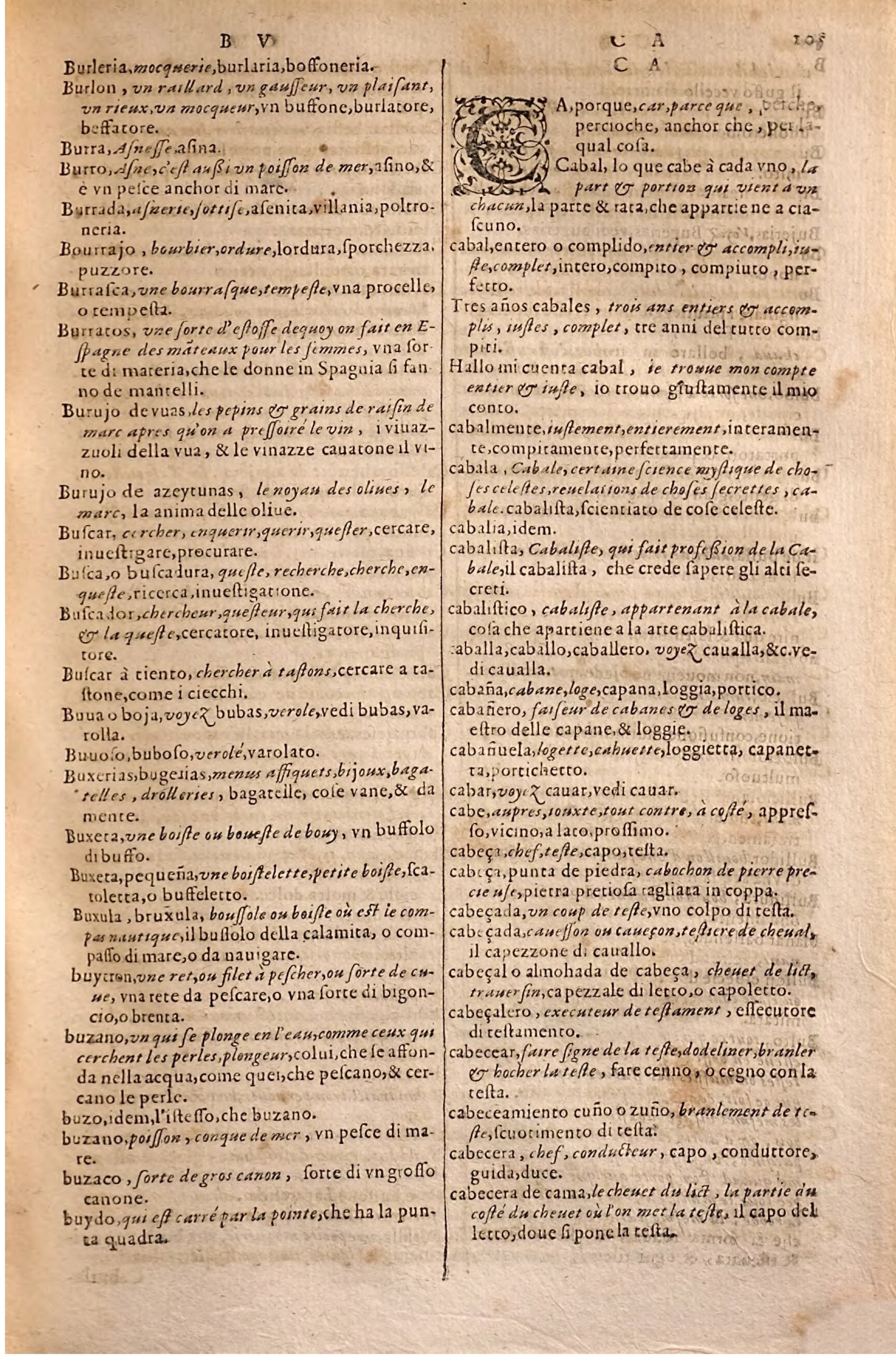 1627 - Jacques Crespin - Trésor des trois langues - Regensburg
