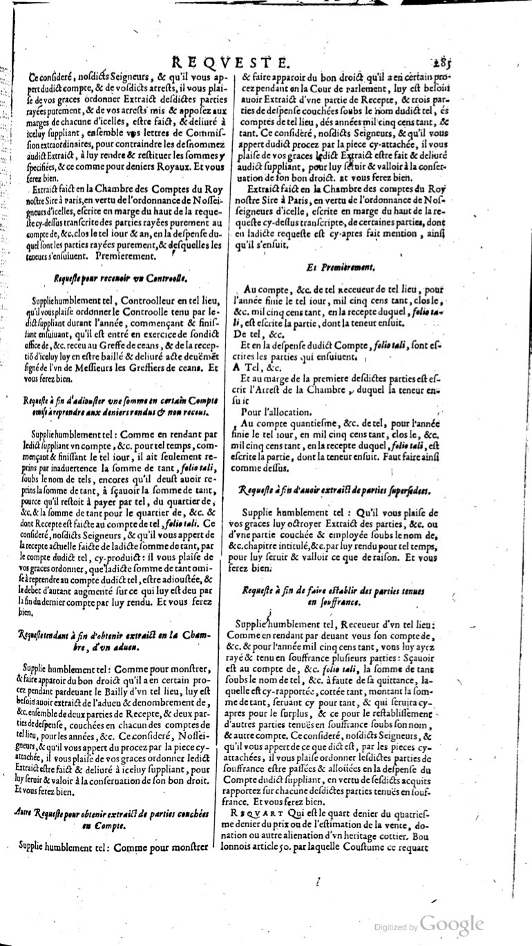 1629 - Veuve Nicolas Buon - Trésor du droit français (21754 T. 3) - BM Lyon