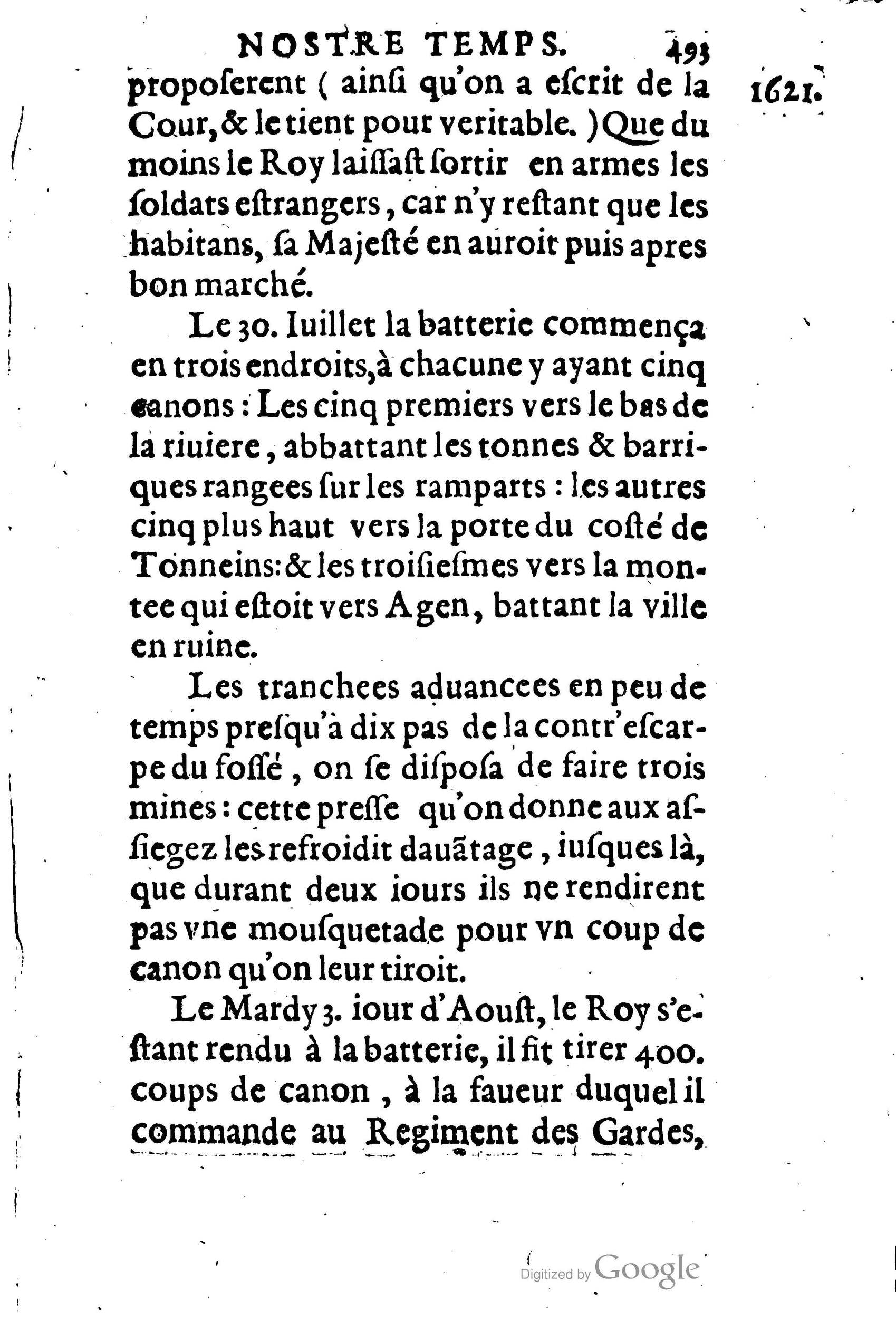 1623 - Joseph Bouillerot - Trésor de l’histoire générale de notre temps - BM Lyon