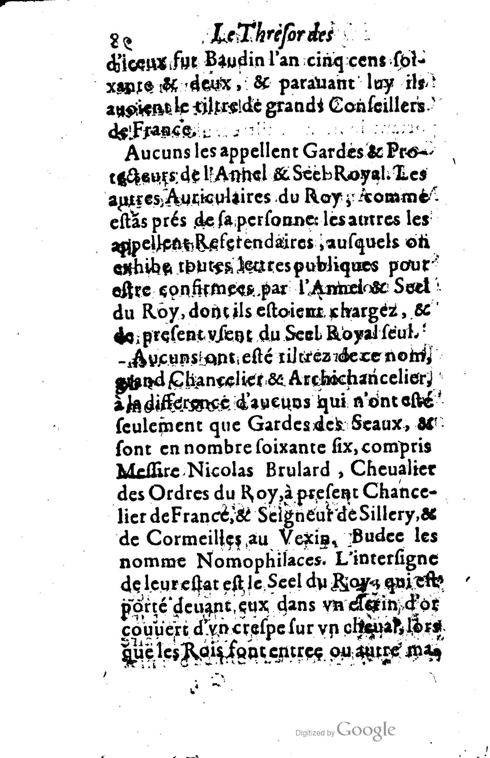 1619 - Jean Corrozet - Trésor des histoires de France - BSB Munich