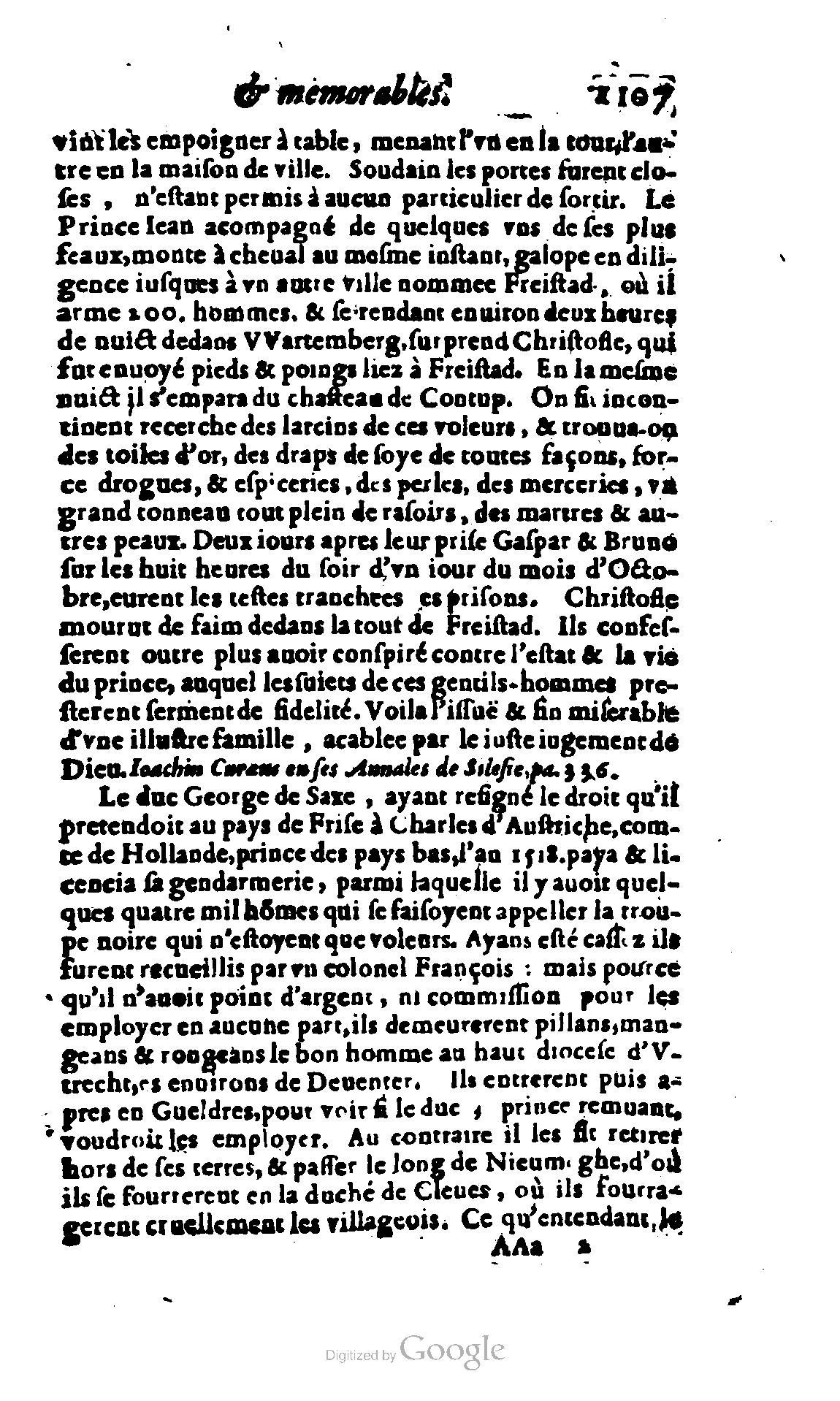 1620 - Samuel Crespin - Trésor d’histoires admirables et mémorables - BCU Lausanne