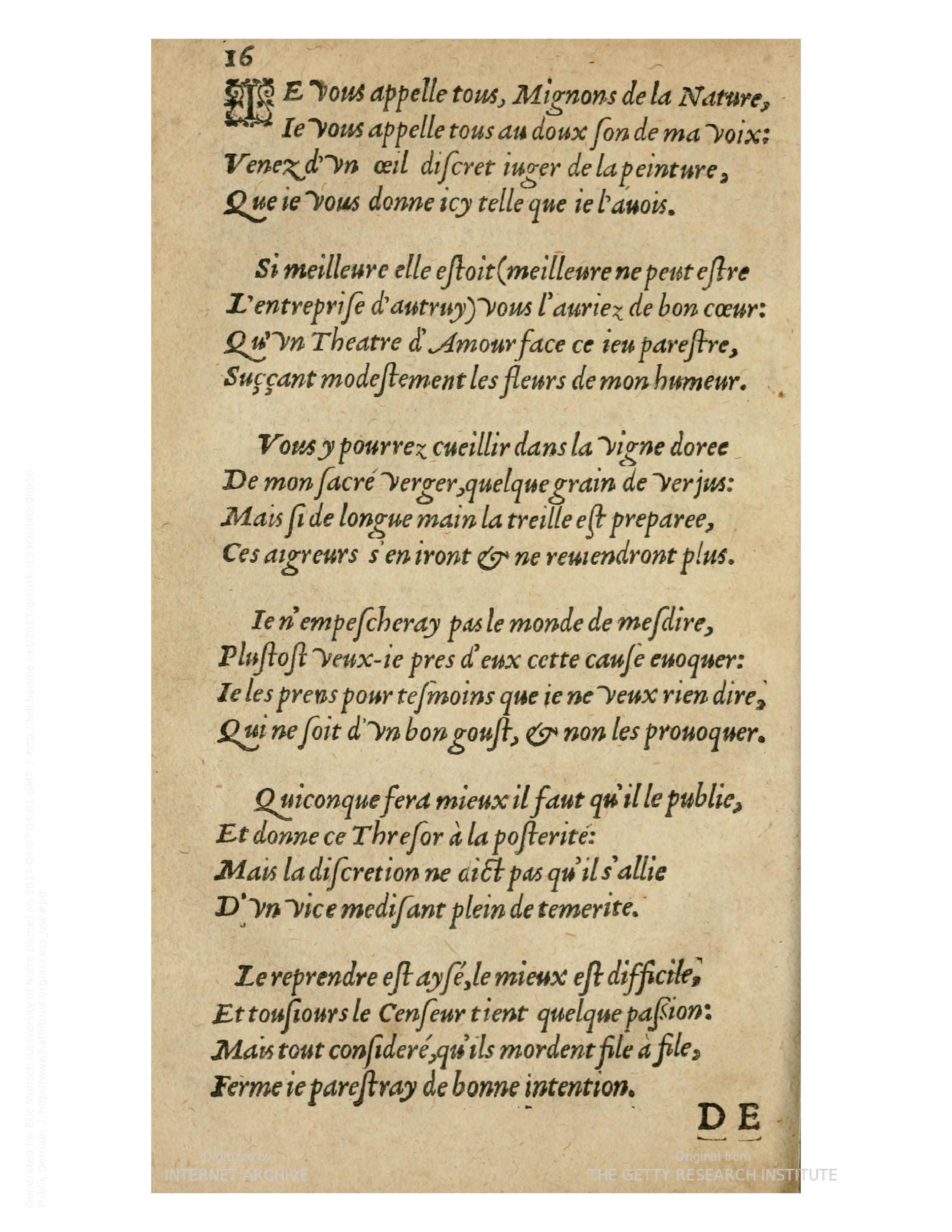1612 - Charles Sevestre - Toison d’or ou la fleur des trésors - Getty Research Institute