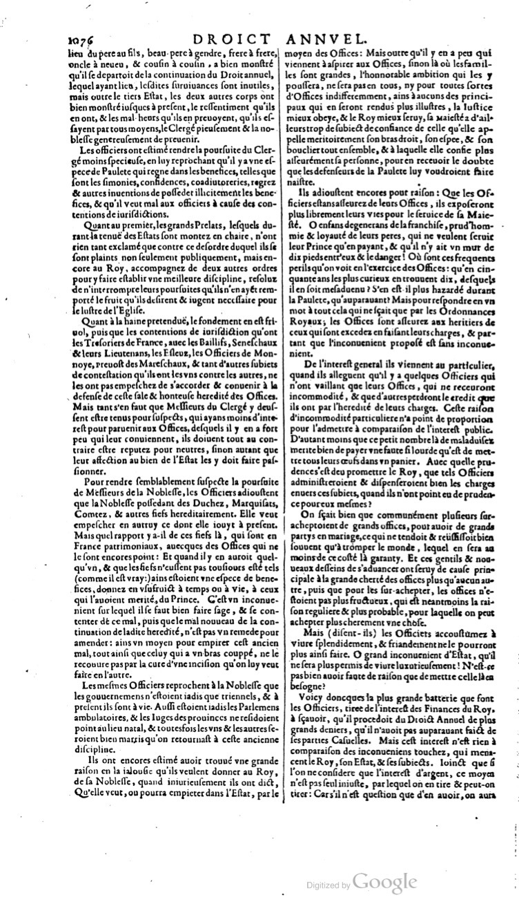 1629 - Veuve Nicolas Buon - Trésor du droit français (21754 T. 1) - BM Lyon