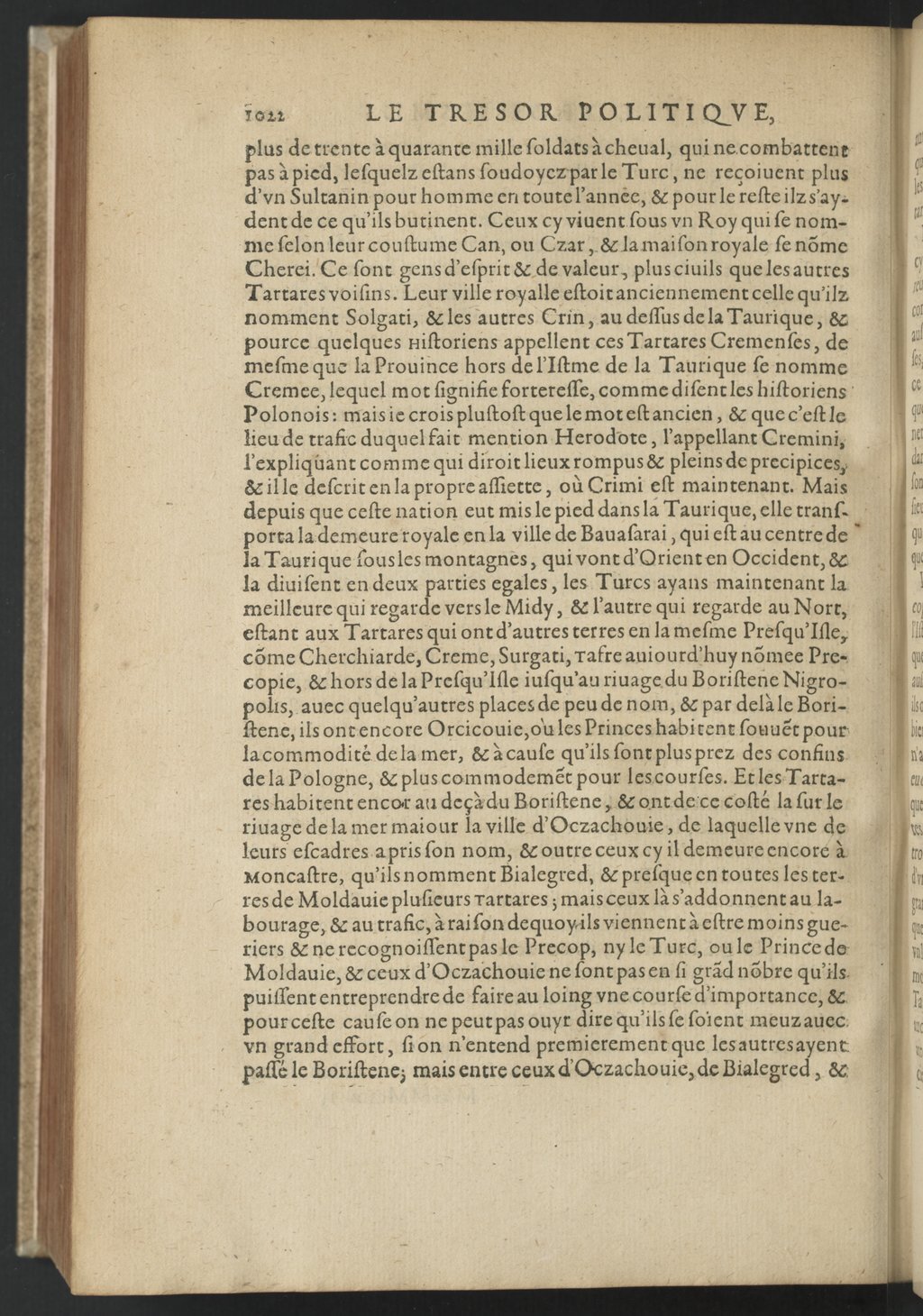 1608 - Nicolas Du Fossé - Trésor politique - BnF Tolbiac