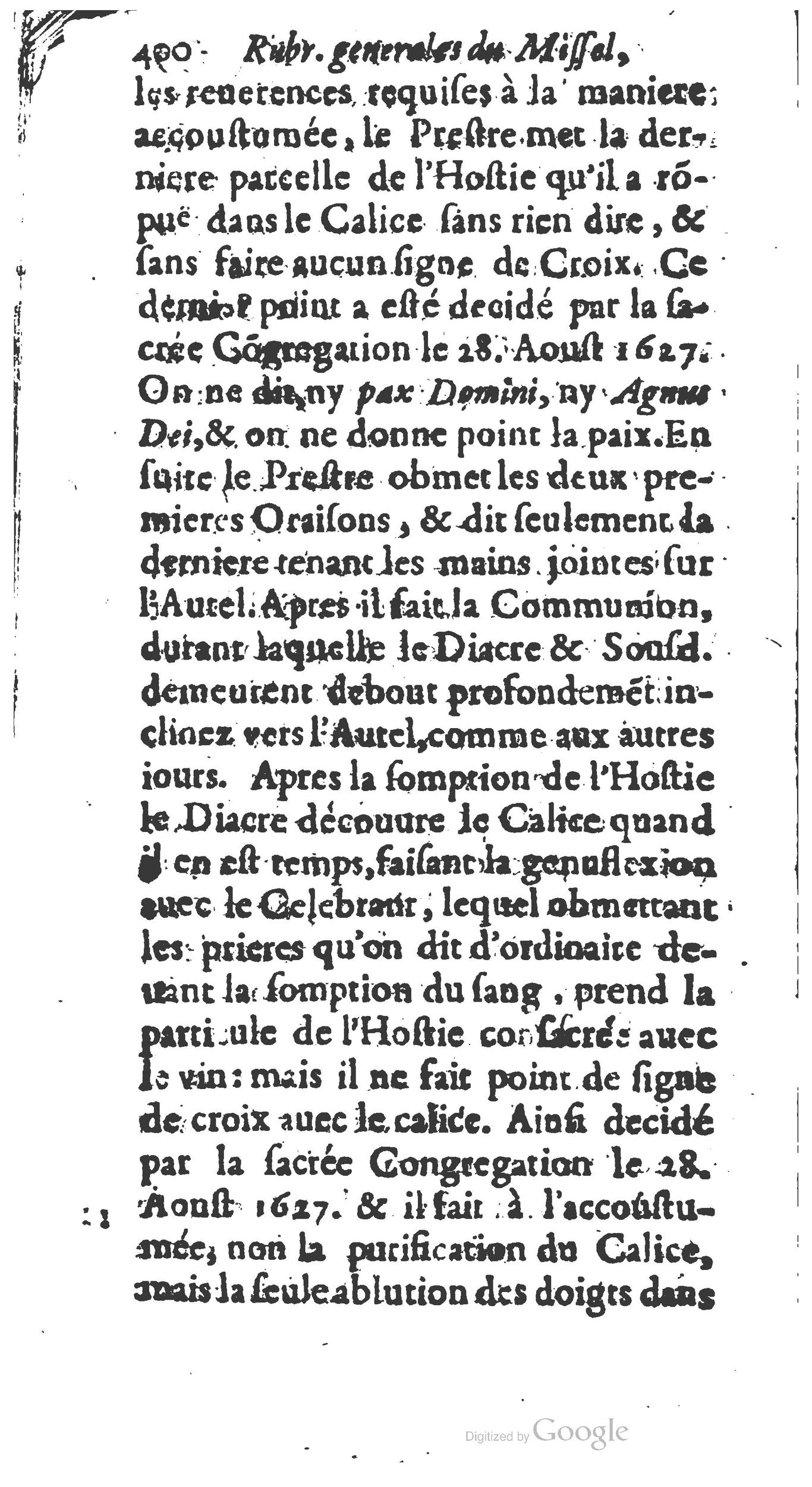 1651 - Jean Guillermet - Abrégé du trésor des cérémonies ecclésiastiques - BM Lyon
