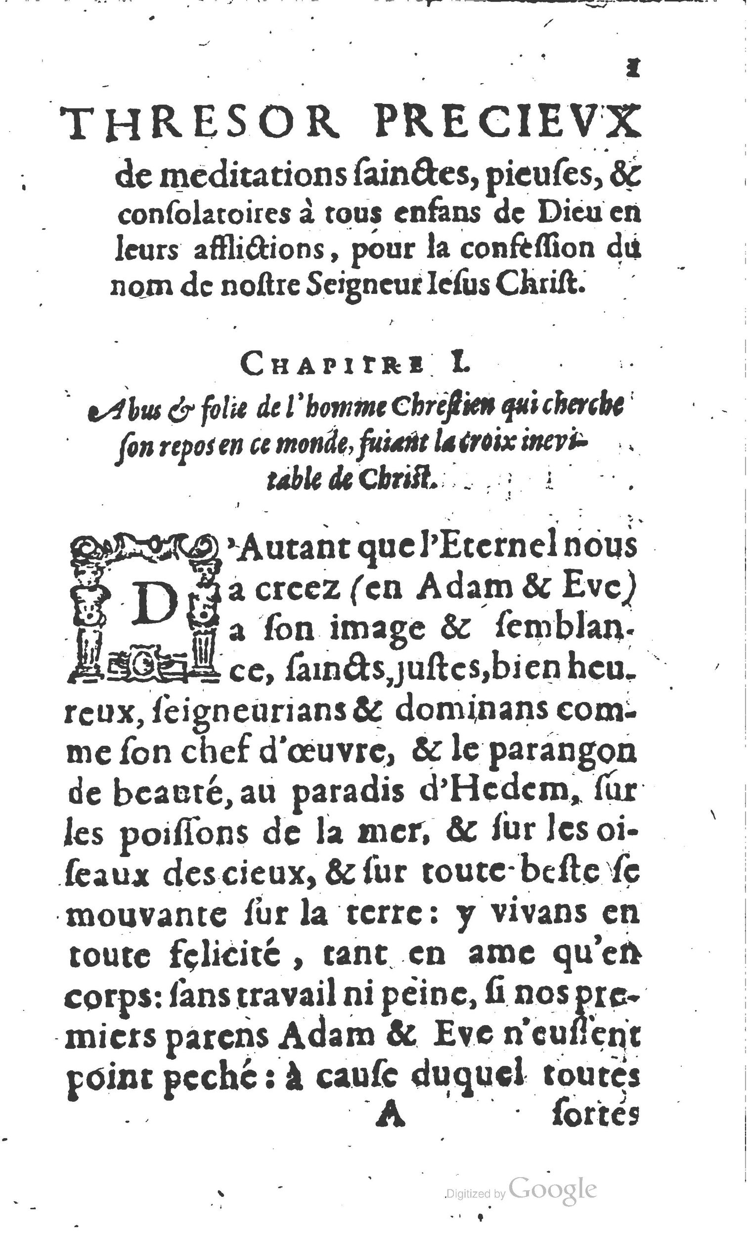 1626 - s.n. - Trésor précieux des méditations saintes, pieuses et consolatoires - BSB Munich