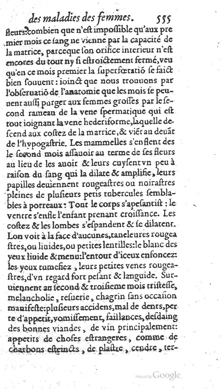 1585 - Jacques du Puis - Trésor des remèdes secrets pour les maladies des femmes - BnF