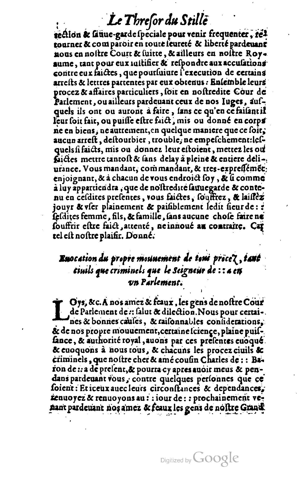 1614 - Jean Richer - Trésor du nouveau style et protocole de la chancellerie de France - BSB Munich 1614 - Jean Richer - Trésor du nouveau style et protocole de la chancellerie de France - BSB Munich