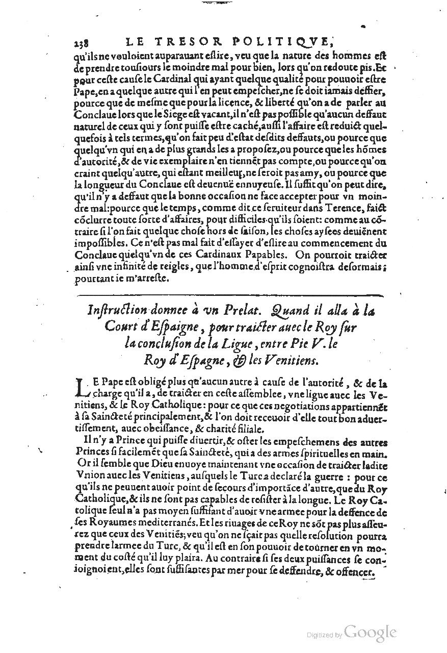 1611 - Pierre Chevalier - Trésor politique - UGent