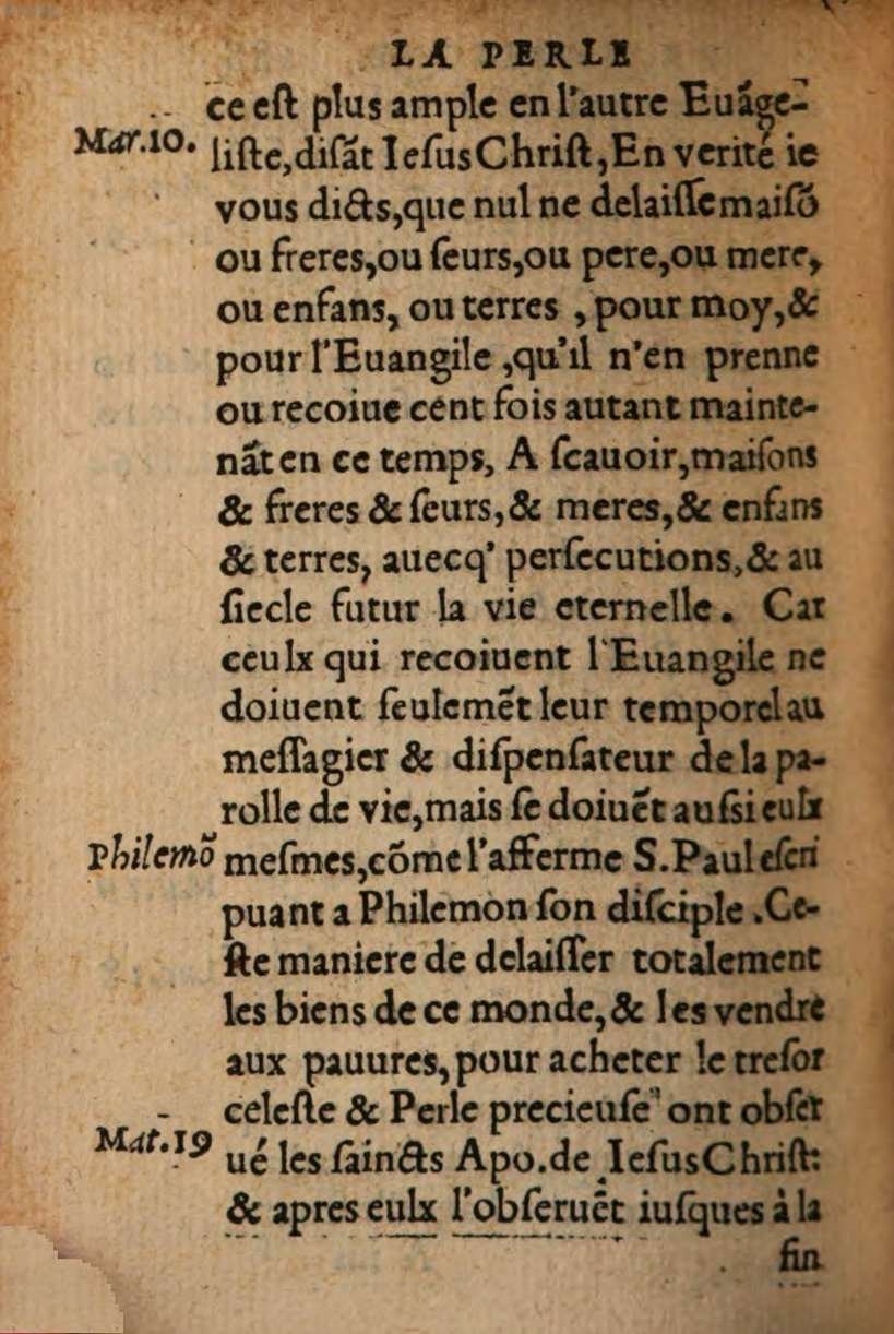 1548 - René Avril et Vivant Gaulterot - Perle précieuse évangélique et Trésor divin - BSB Munich 1548 - René Avril et Vivant Gaulterot - Perle précieuse évangélique et Trésor divin - BSB Munich