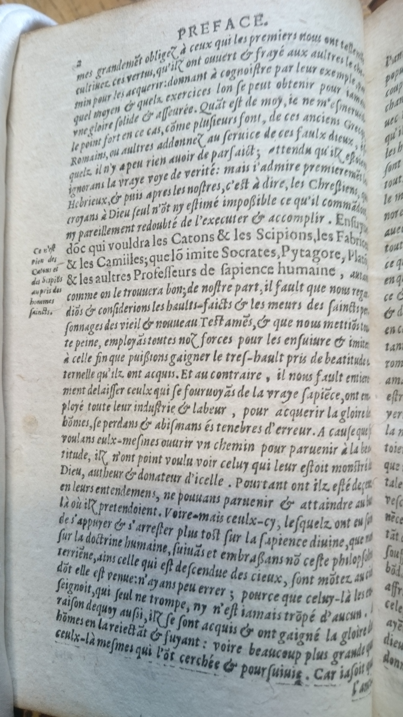 1599 - Balthazar Bellère - Trésor des faits et dits mémorables des hommes saints et illustres - Douai Quincy
