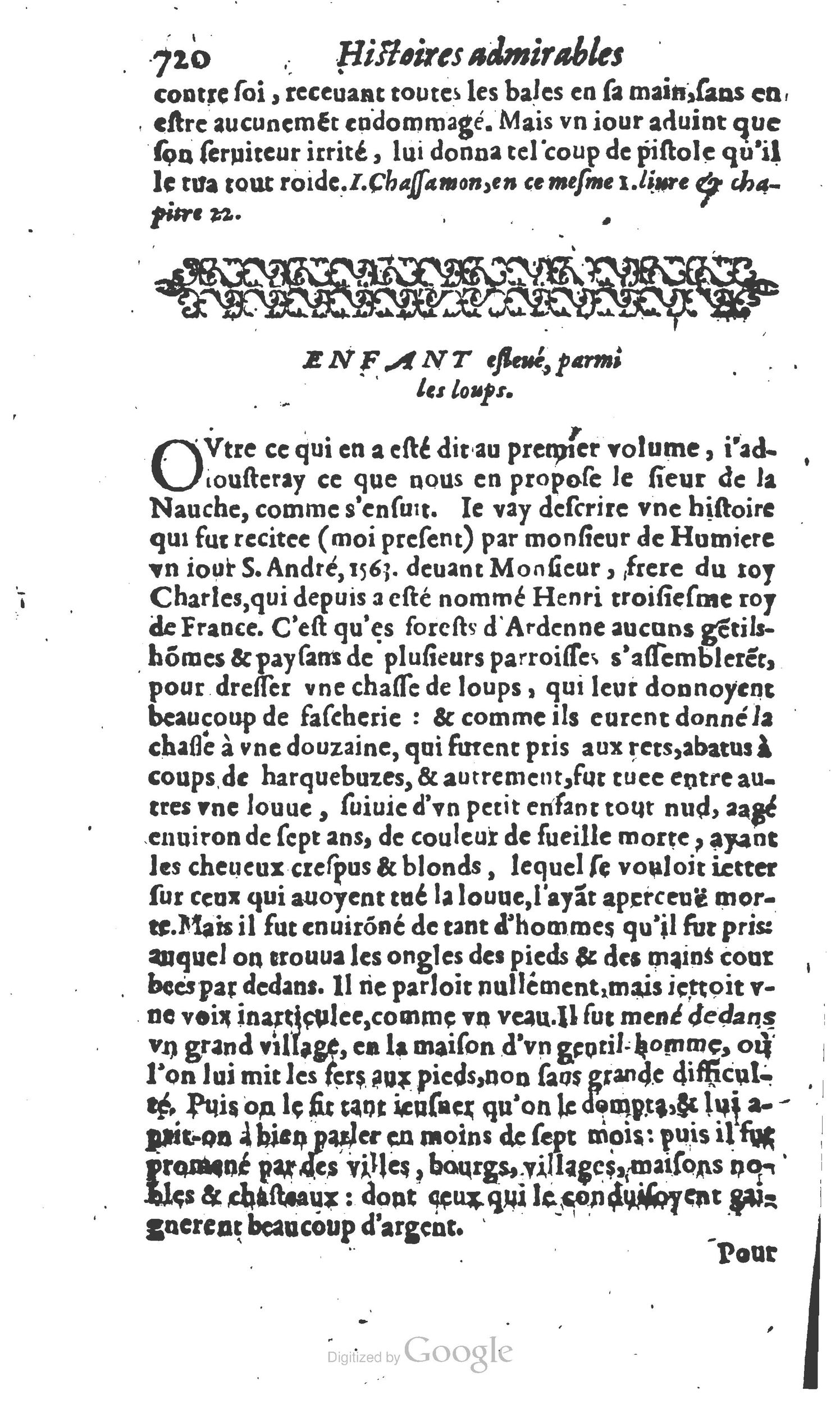 1610 - Paul Marceau - Trésor d’histoires admirables et mémorables - Princeton 1610 - Paul Marceau - Trésor d’histoires admirables et mémorables - Princeton