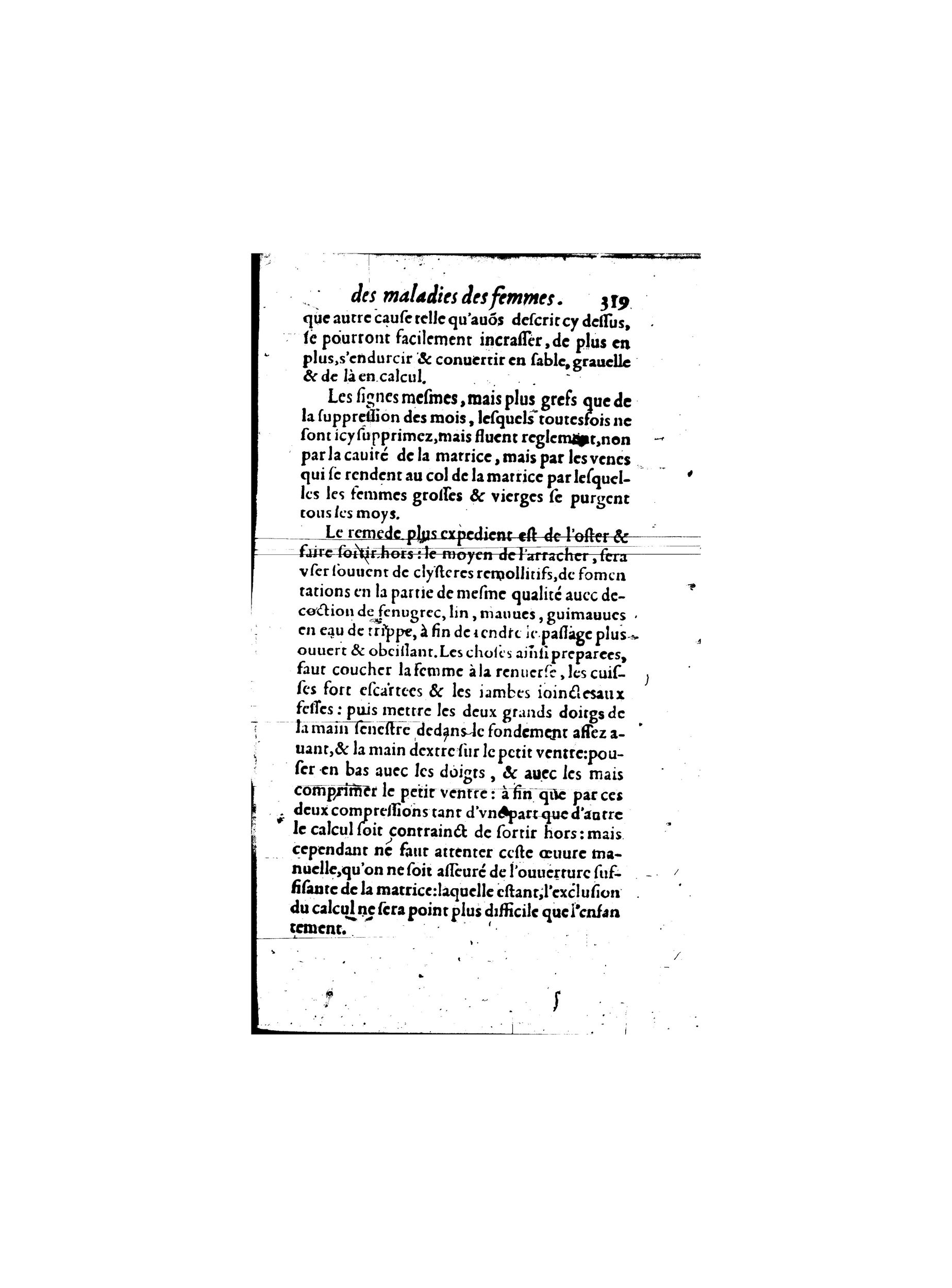 1587 - Jacques du Puis - Trésor des remèdes secrets pour les maladies des femmes - BnF