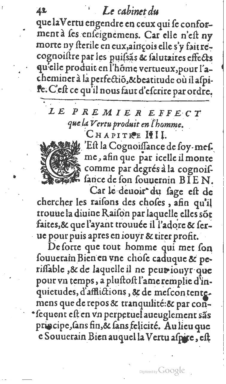 1606 - Adrian Périer - Cabinet du vrai trésor - BM Lyon