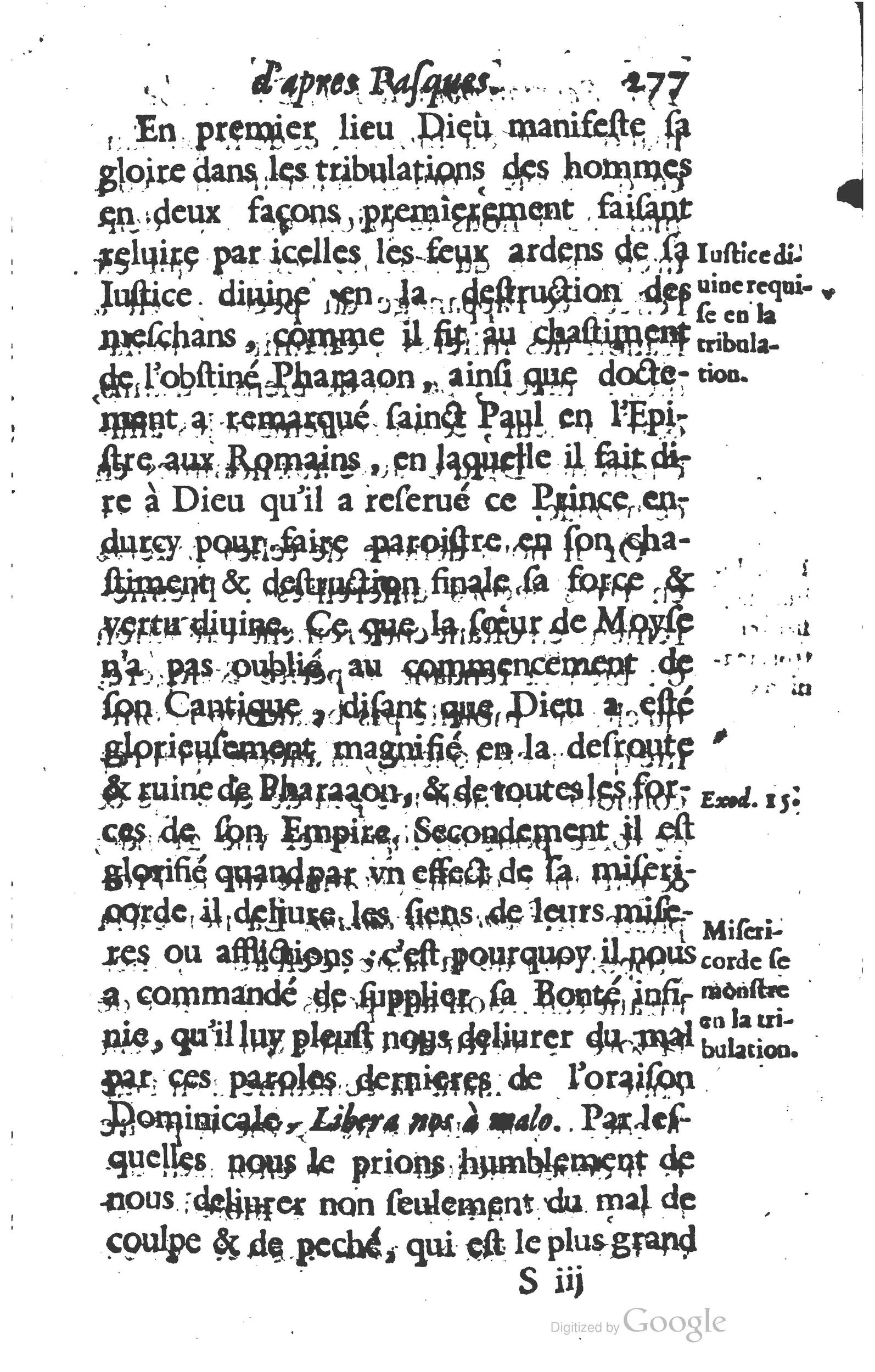 1629 - Manassés de Préaulx - Sermons ou Trésors de la piété chrétienne - BM Lyon