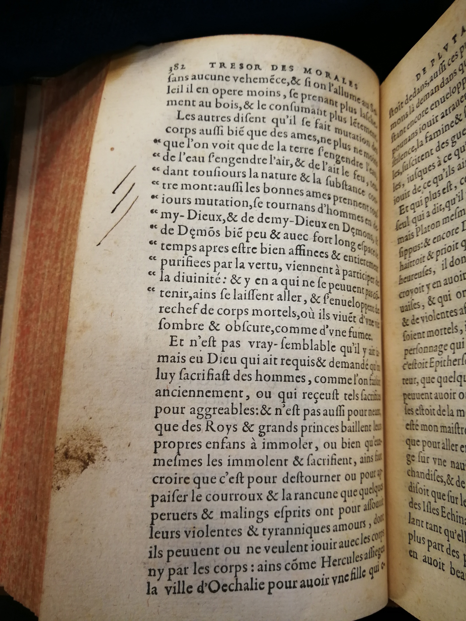1577 - Jean Poupy - Trésor des morales de Plutarque - Les Méjanes, Aix-en-Provence