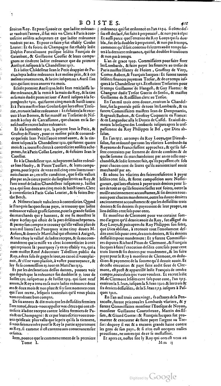 1629 - Veuve Nicolas Buon - Trésor du droit français (21754 T. 1) - BM Lyon