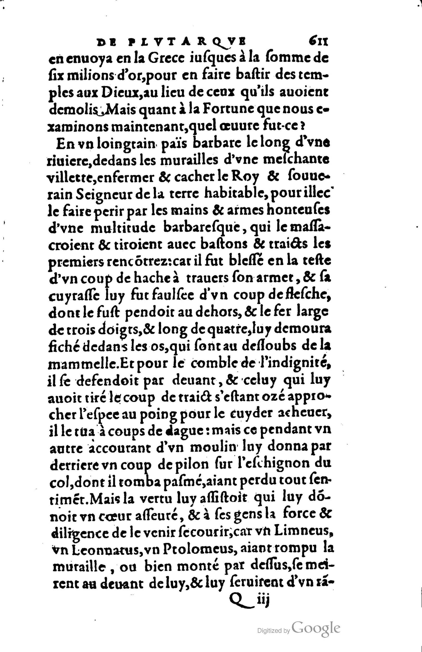 1578 - Jean Poupy - Trésor des morales de Plutarque - BSB Munich