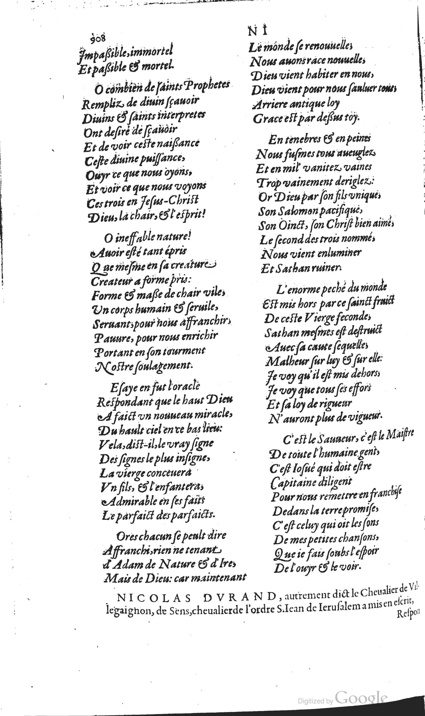 1585 - Barthélemy Honorat - Bibliothèques françaises - BSB Munich