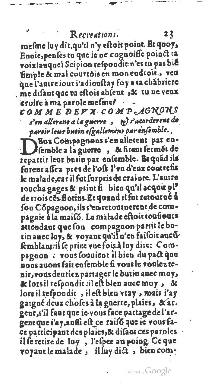 1611 - Jean Osmont - Trésor des récréations - BSB Munich 1611 - Jean Osmont - Trésor des récréations - BSB Munich