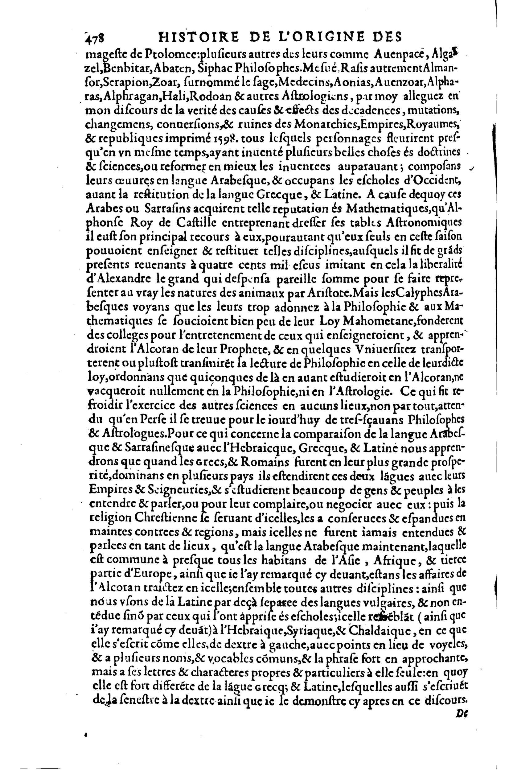 1608 - Nicolas Du Fossé - Trésor politique - BnF Tolbiac
