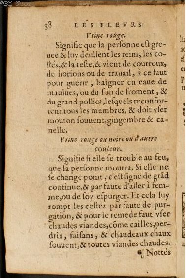 1586 - Benoît Rigaud - Trésor des fleurs et secrets de médecine - Université Paris Cité