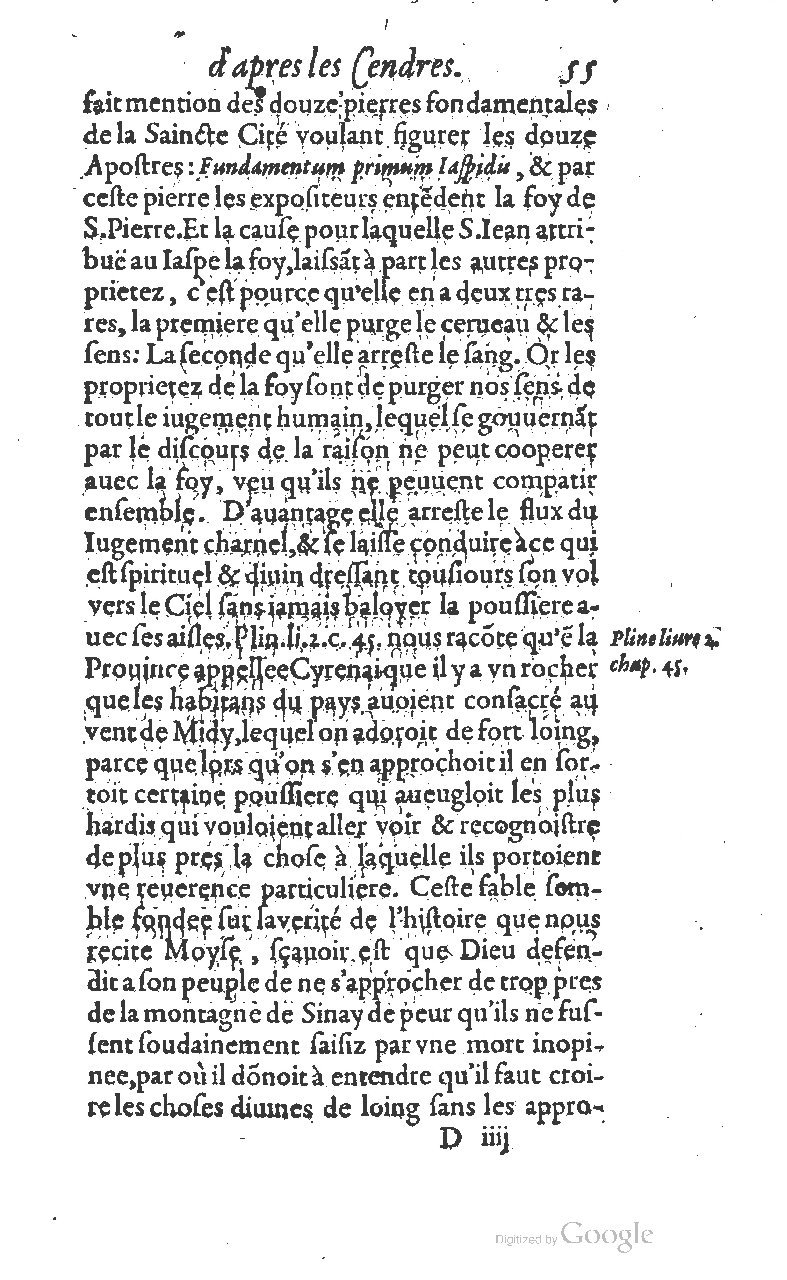 1607 - Nicolas Du Fossé - Trésor quadragésimal - T 01 - BM Lyon