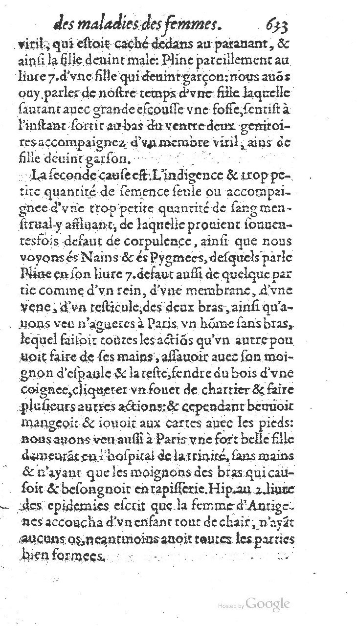 1585 - Jacques du Puis - Trésor des remèdes secrets pour les maladies des femmes - BnF