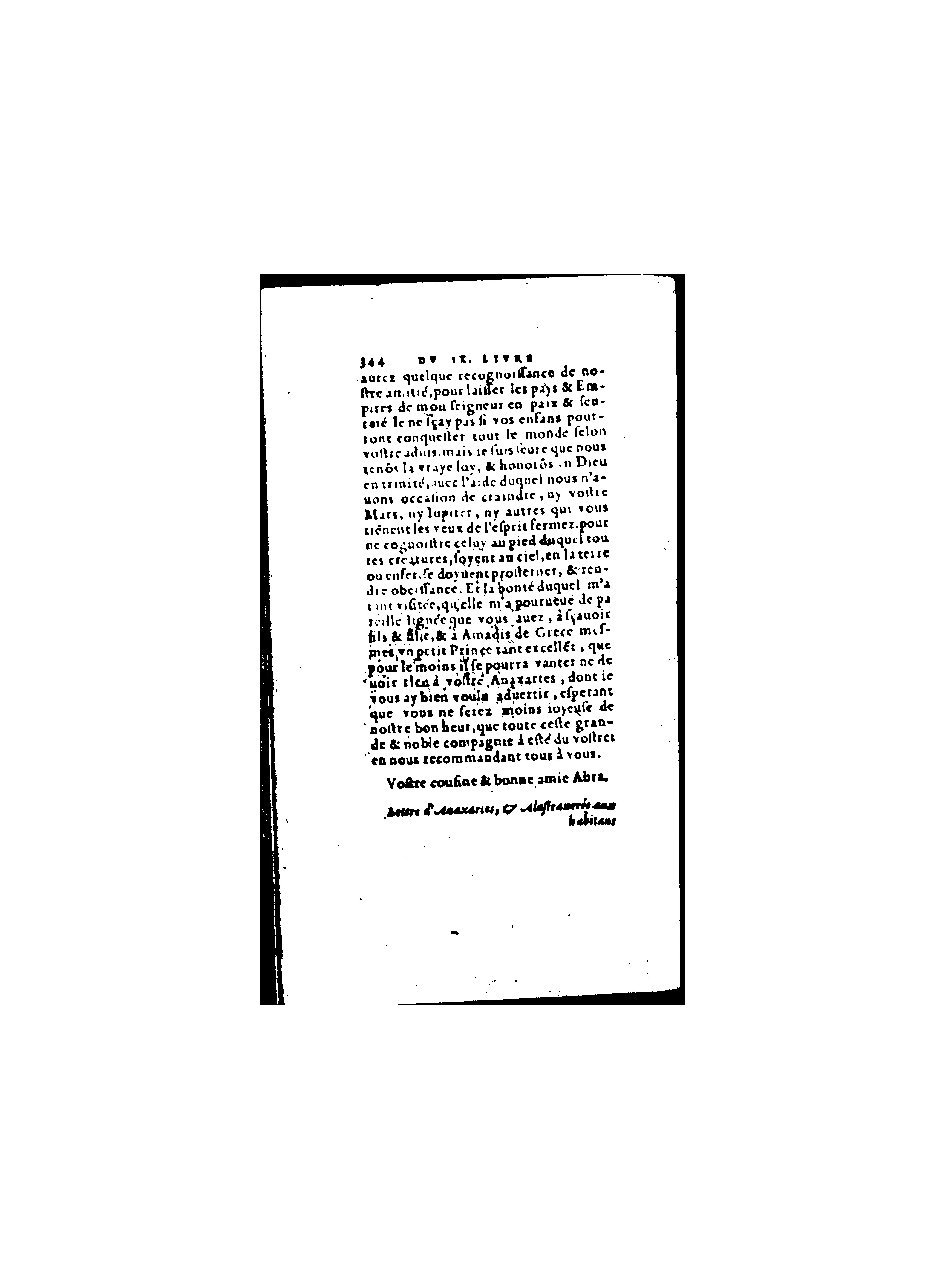 1571 - Jean Huguetan - Trésor des Amadis - BnF