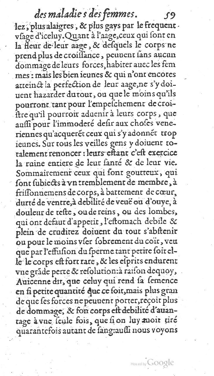 1585 - Jacques du Puis - Trésor des remèdes secrets pour les maladies des femmes - BnF