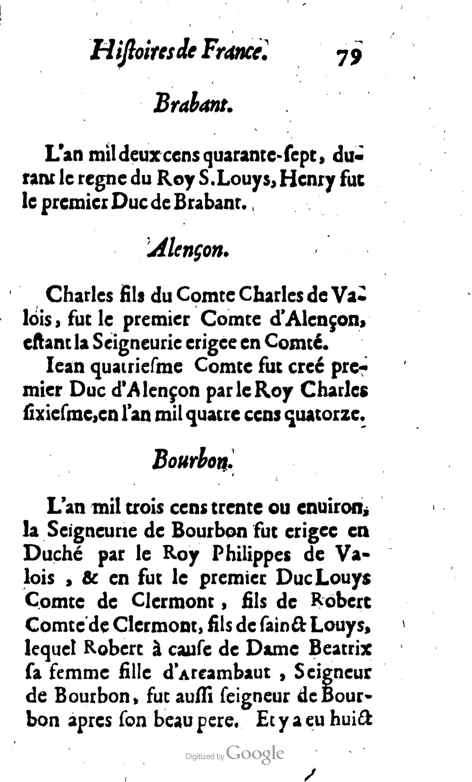 1638 - Jean Corrozet - Trésor des histoires de France - BM Lyon