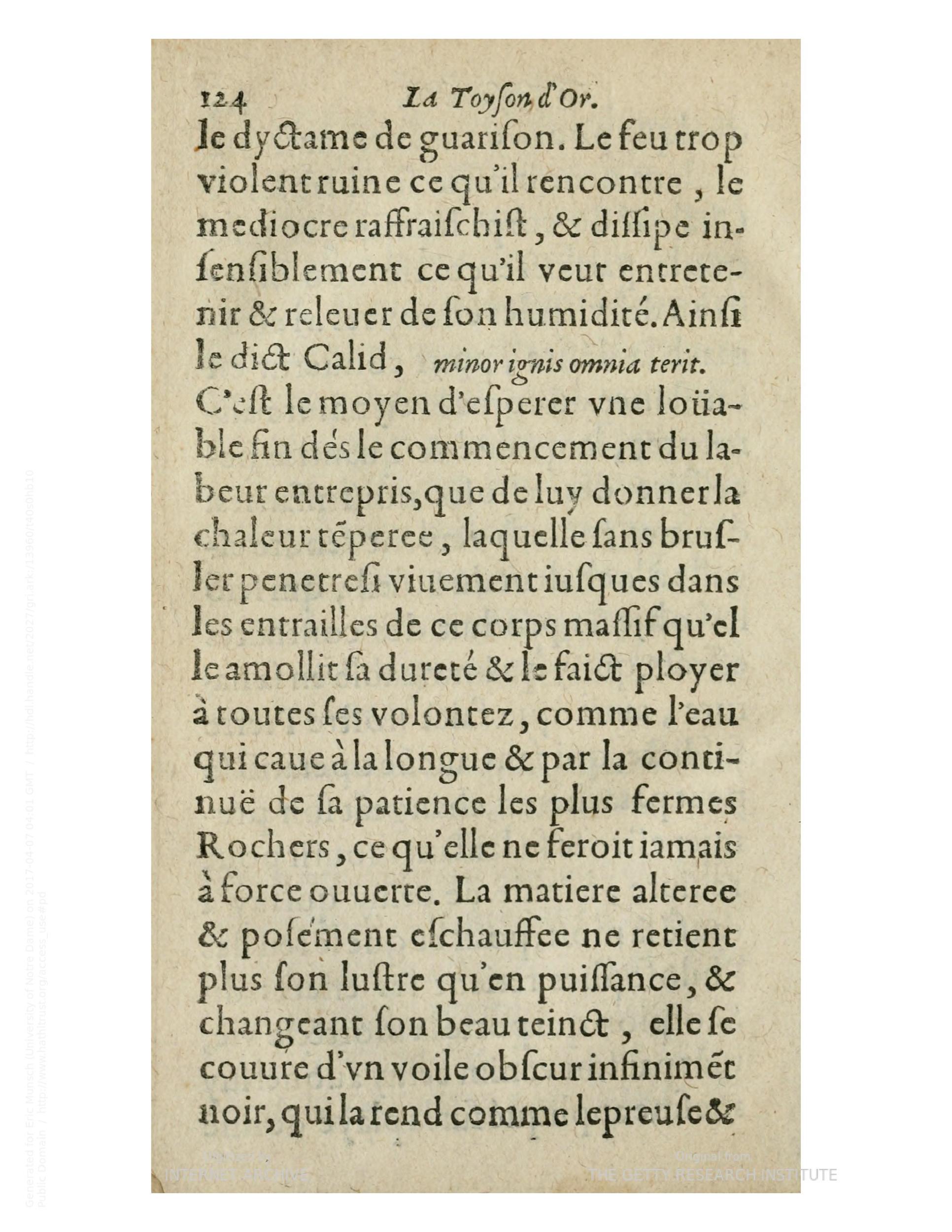 1612 - Charles Sevestre - Toison d’or ou la fleur des trésors - Getty Research Institute