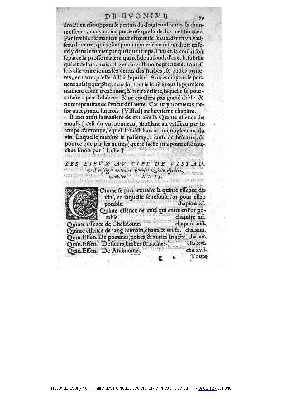 1555 - Balthazar Arnoullet - Trésor d’Évonyme Philiatre - Université Paris Cité