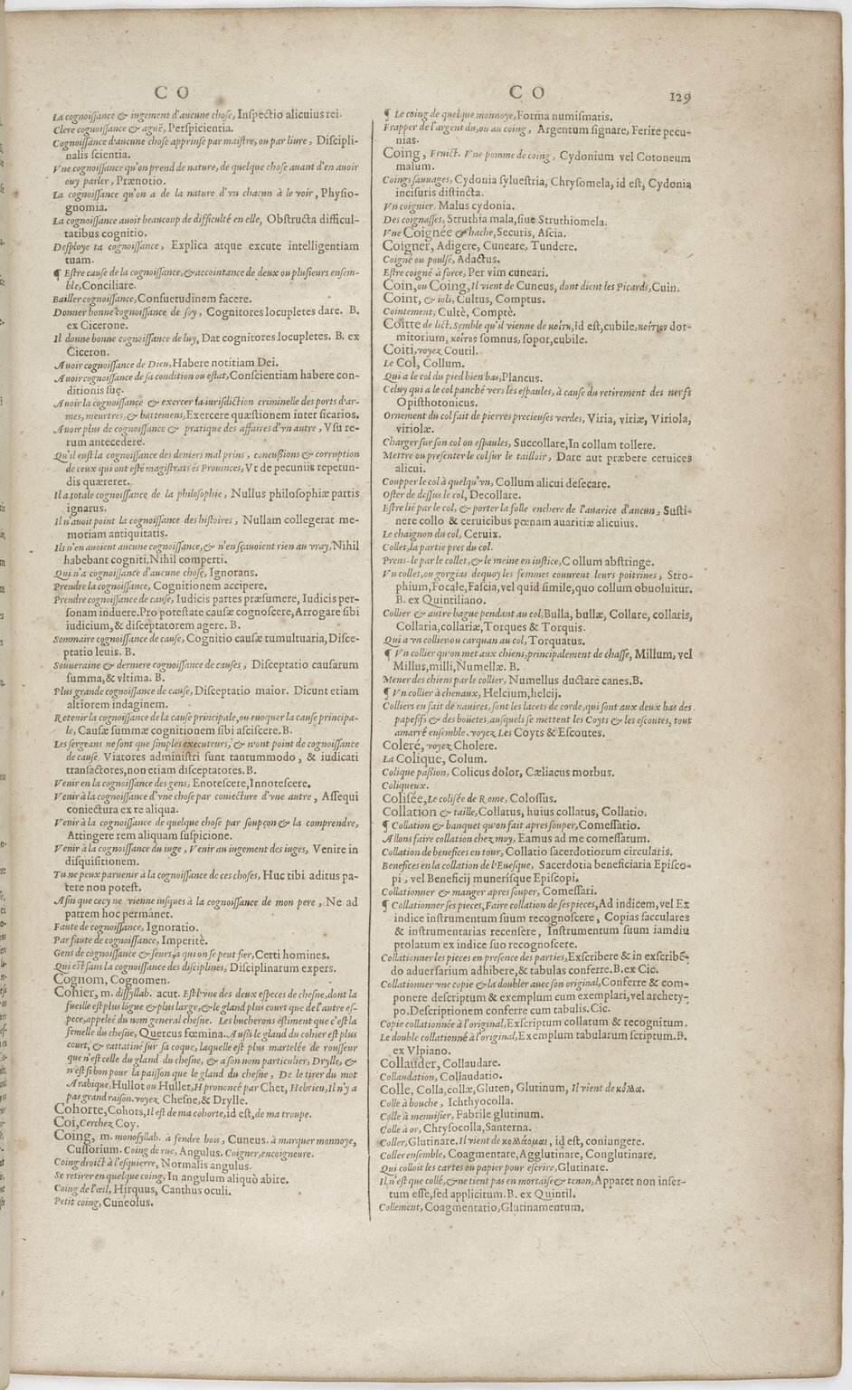 1606 - David Douceur - Trésor de la langue française - BnF 1606 - David Douceur - Trésor de la langue française - BnF