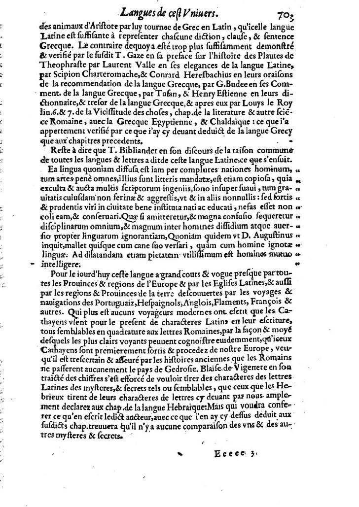 1613 - Matthieu Berjon - Trésor de l’histoire des langues de cet univers - BM Lyon
