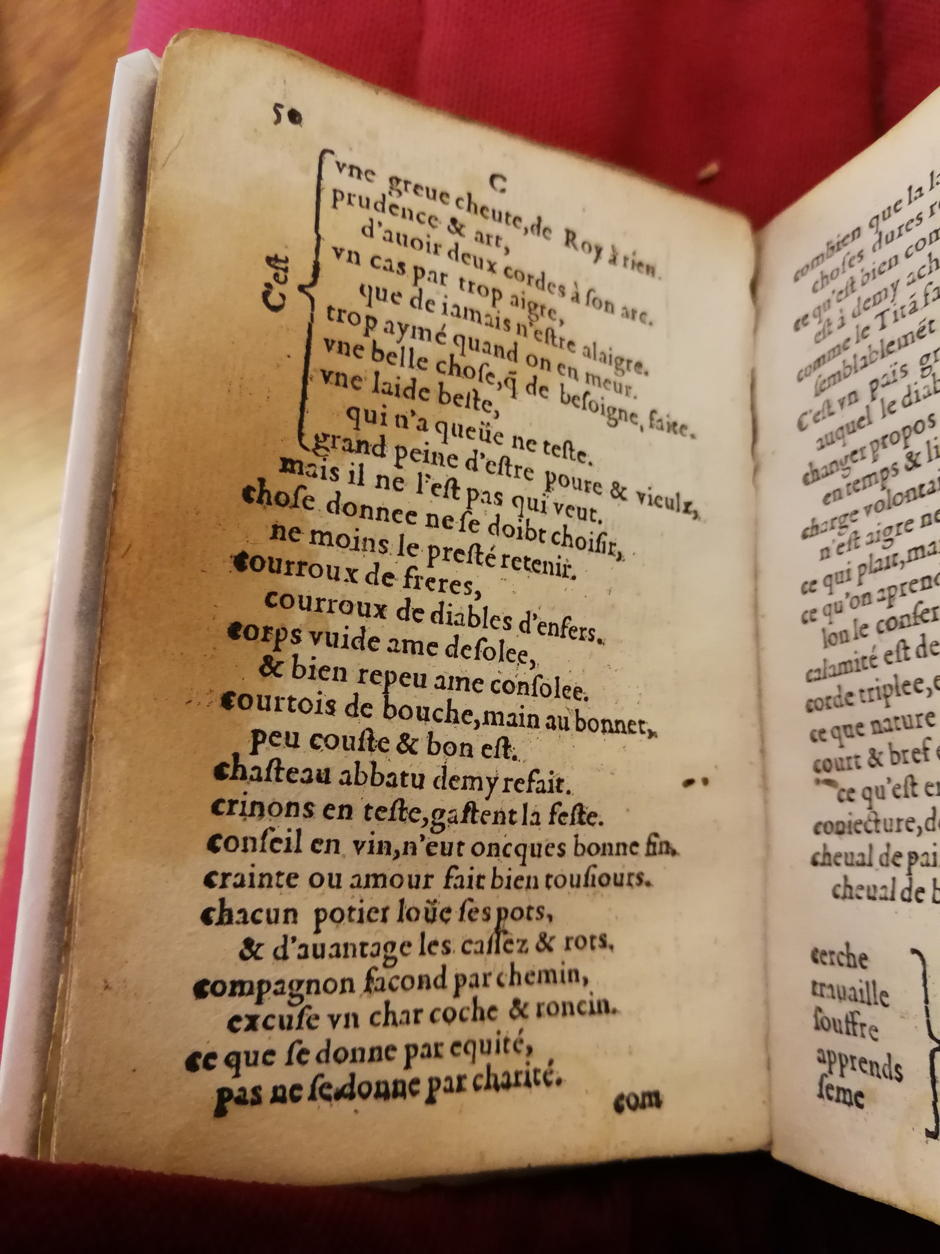 1577 - Jean d’Ogerolles - Trésor de sentences dorées - Bibliothèque Sainte-Geneviève 1577 - Jean d’Ogerolles - Trésor de sentences dorées - Bibliothèque Sainte-Geneviève