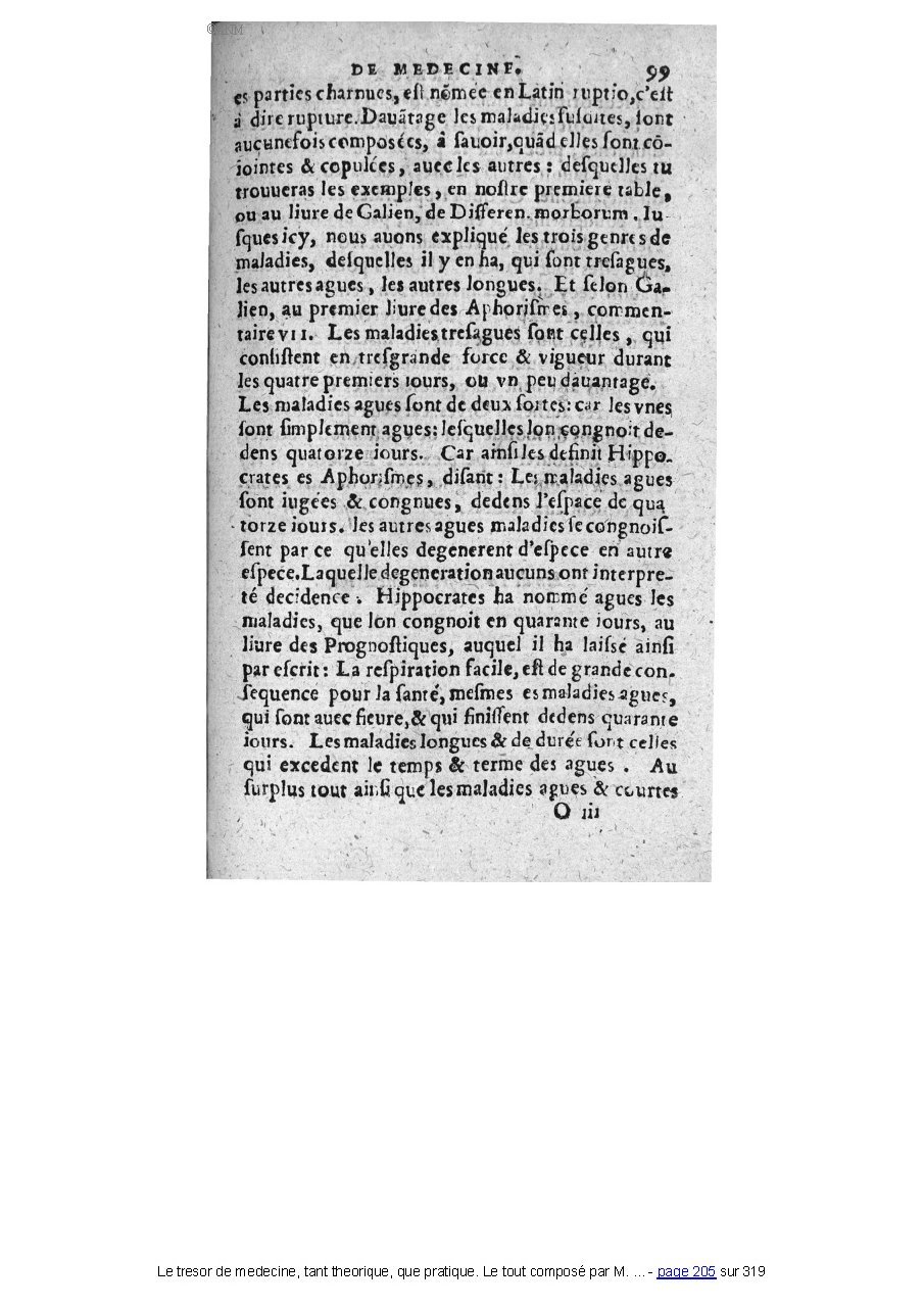 1560 - Pierre et Jan Moine - Trésor de médecine - Université Paris Cité