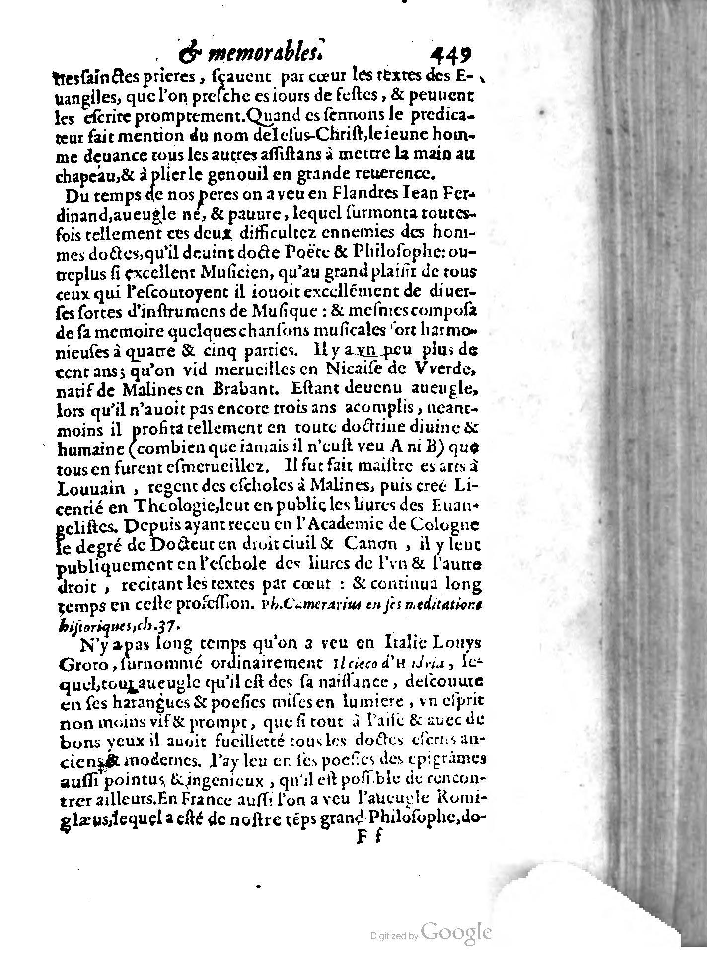 1620 - Samuel Crespin - Trésor d’histoires admirables et mémorables - BCU Lausanne 1620 - Samuel Crespin - Trésor d’histoires admirables et mémorables - BCU Lausanne