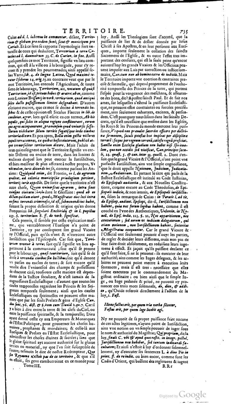 1629 - Veuve Nicolas Buon - Trésor du droit français (21754 T. 3) - BM Lyon