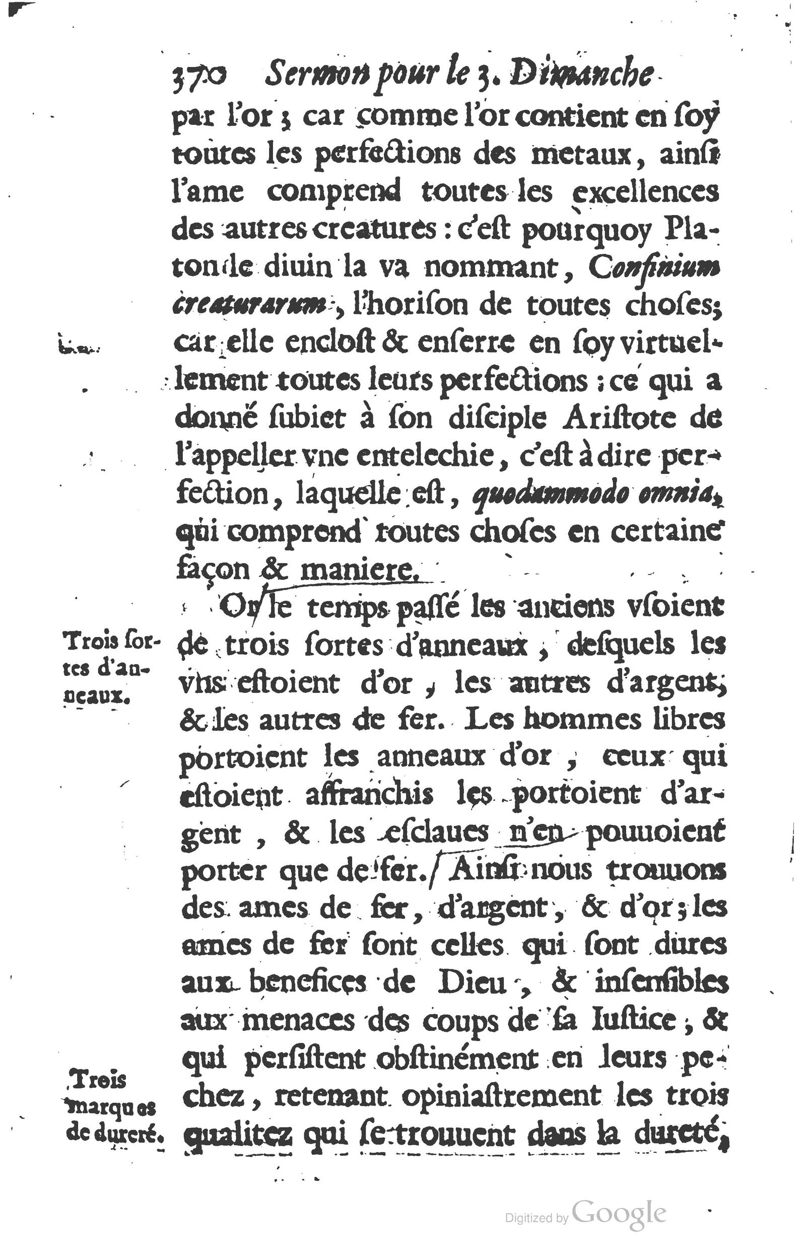 1629 - Manassés de Préaulx - Sermons ou Trésors de la piété chrétienne - BM Lyon