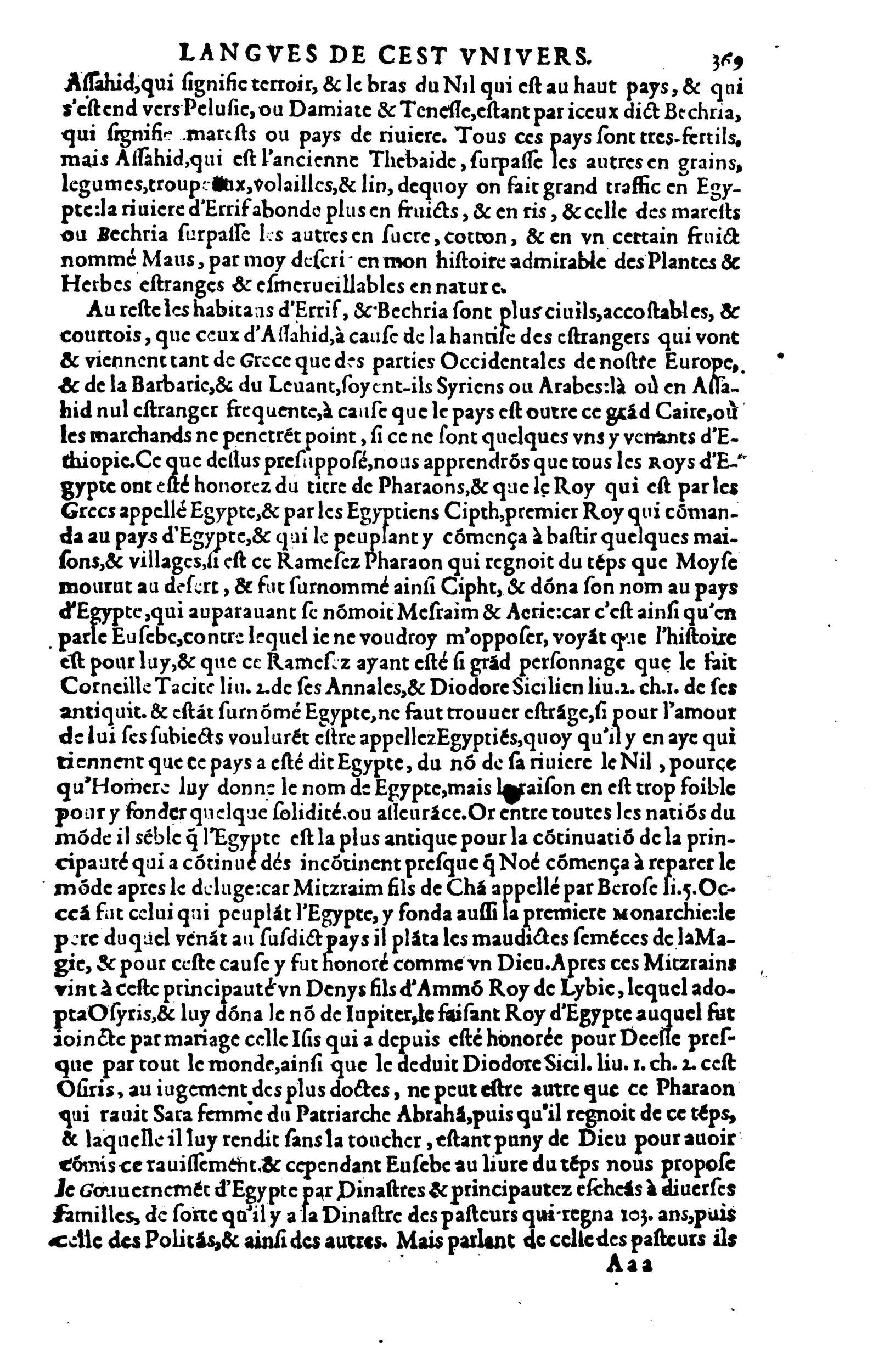 1619 - SHC - Trésor de l’histoire des langues de cet univers - BM Lyon
