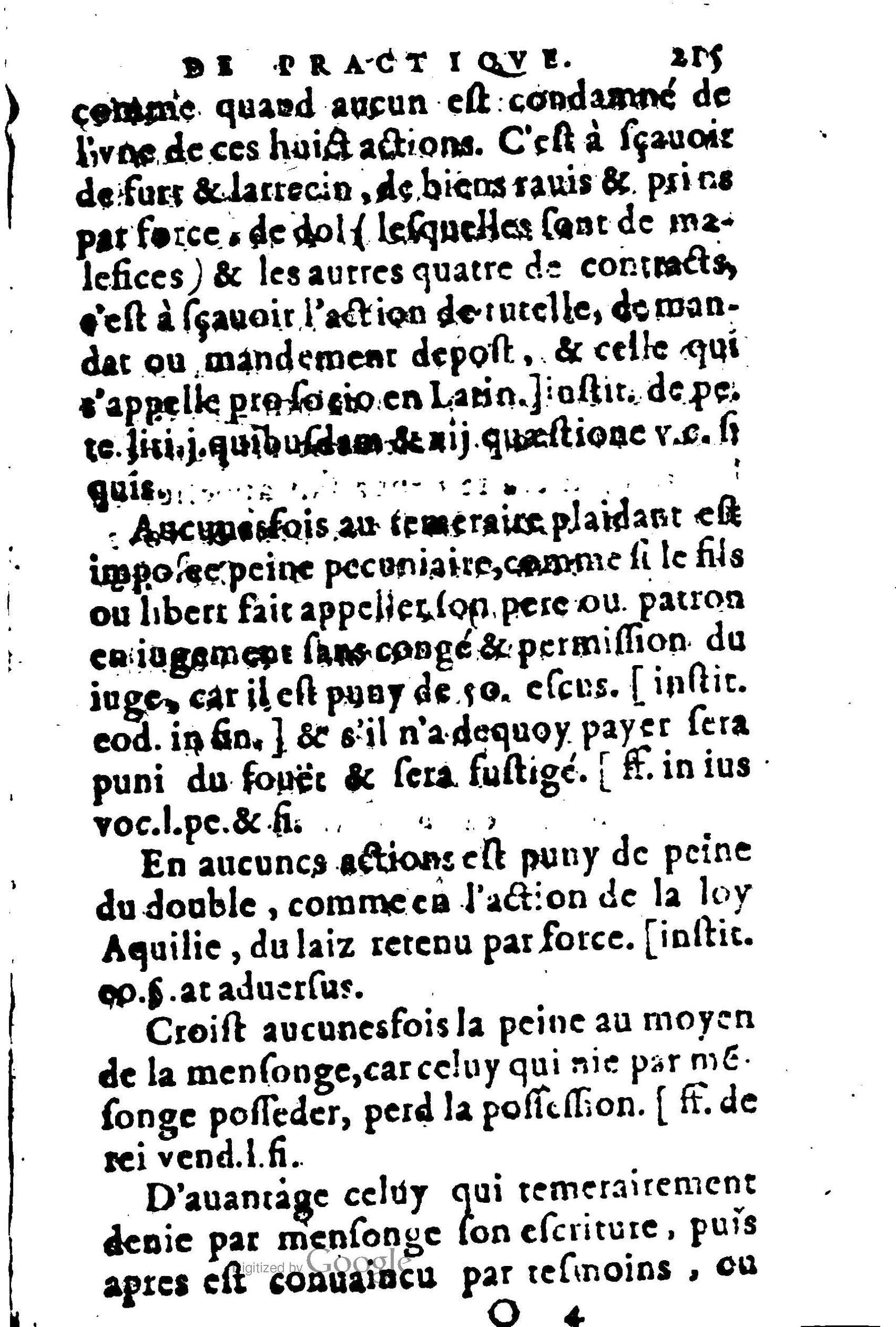 1605 - Pierre Rigaud - Trésor de pratique pour les juges - BM Lyon