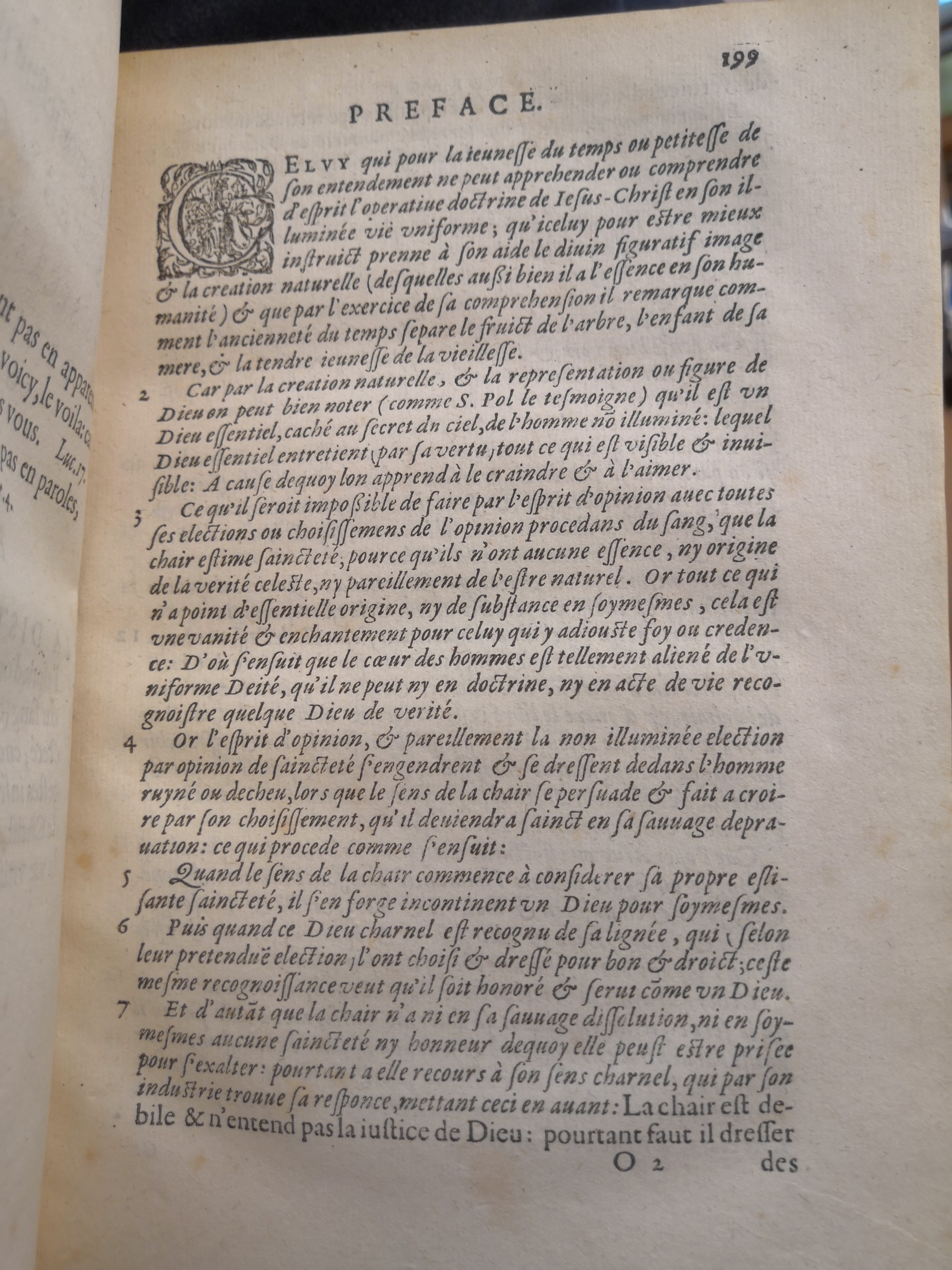 1581c. - Christophe Plantin - Le Livre des témoignages du Trésor caché au champ (Livres 2, 4, 6 et 7) - Anvers Musée Plantin Moretus