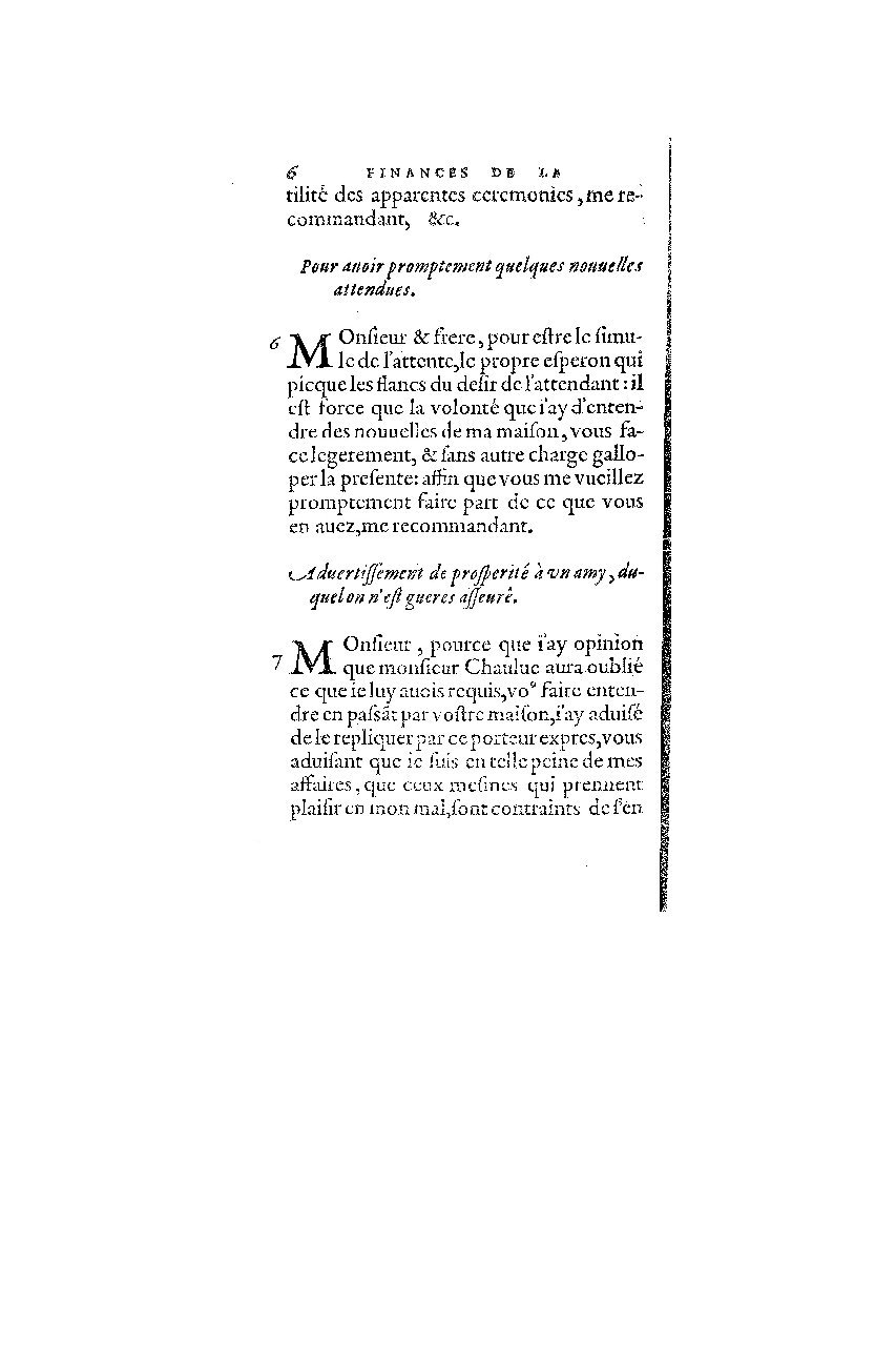 1572 - Nicolas Du Chemin - Finances et Trésor de la plume française - BM Lyon